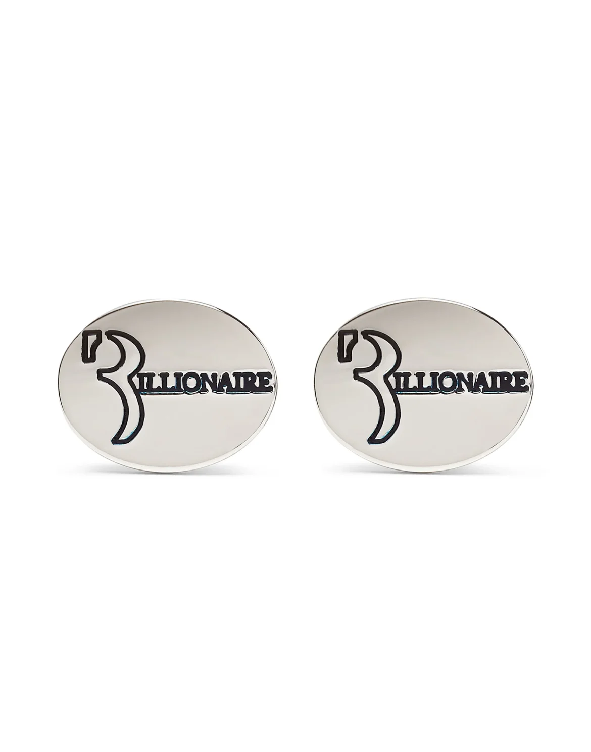 metal cufflinks "Cuff Billionaire", цвет: Синий