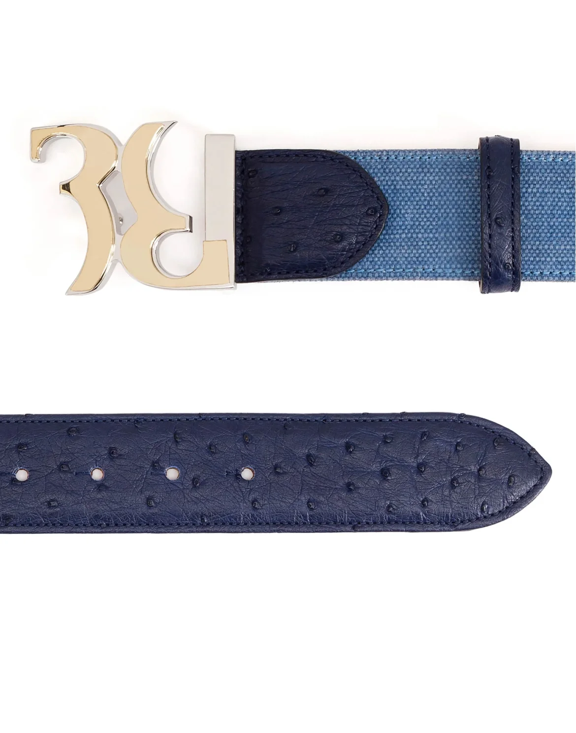 Belt "Bond", цвет: Синий