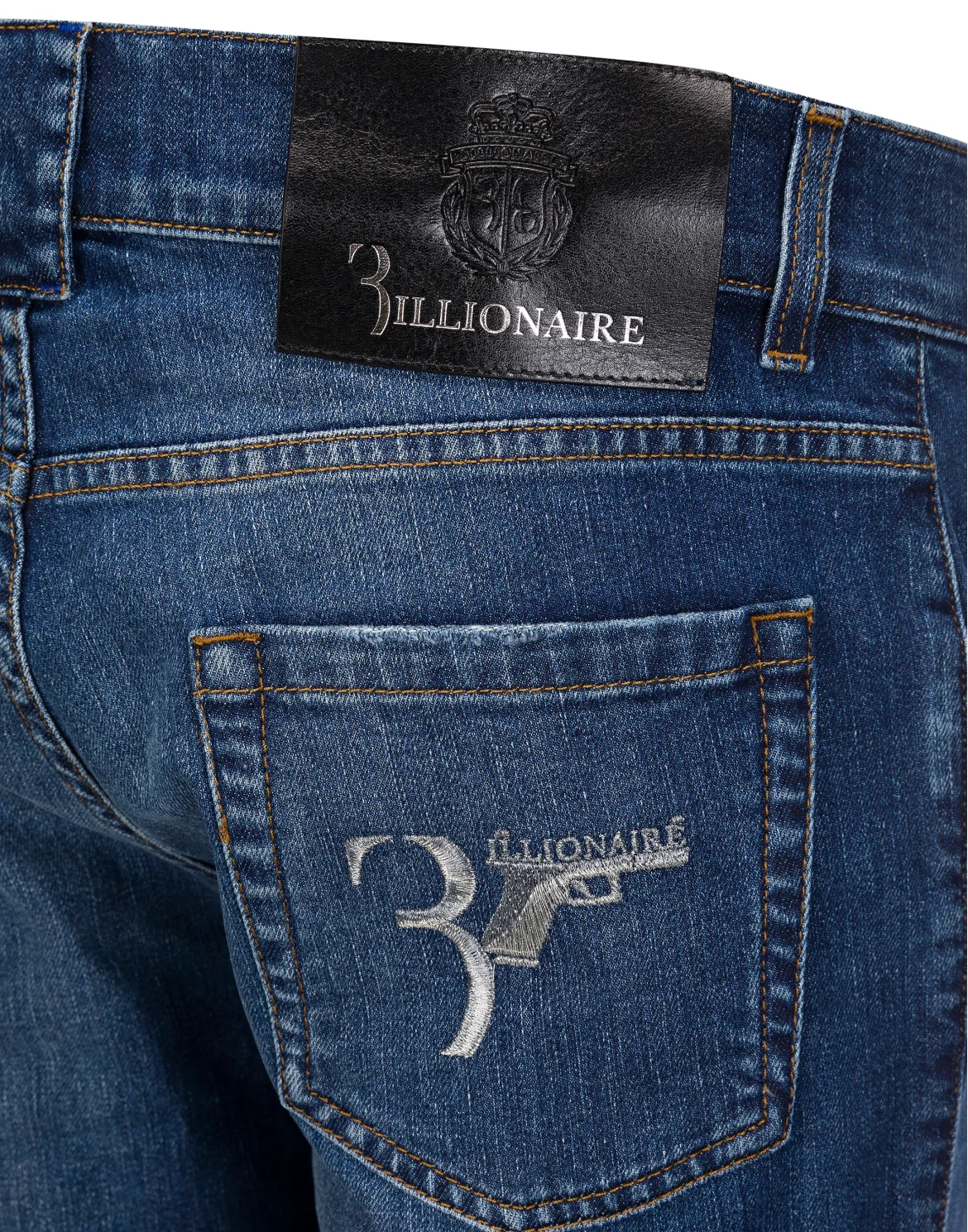 Super slim fit "Clark", цвет: Синий