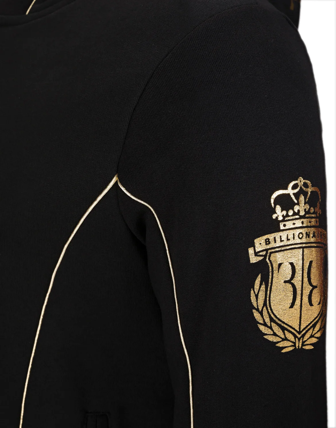 Hoodie Sweatjacket "Stern", цвет: Черный