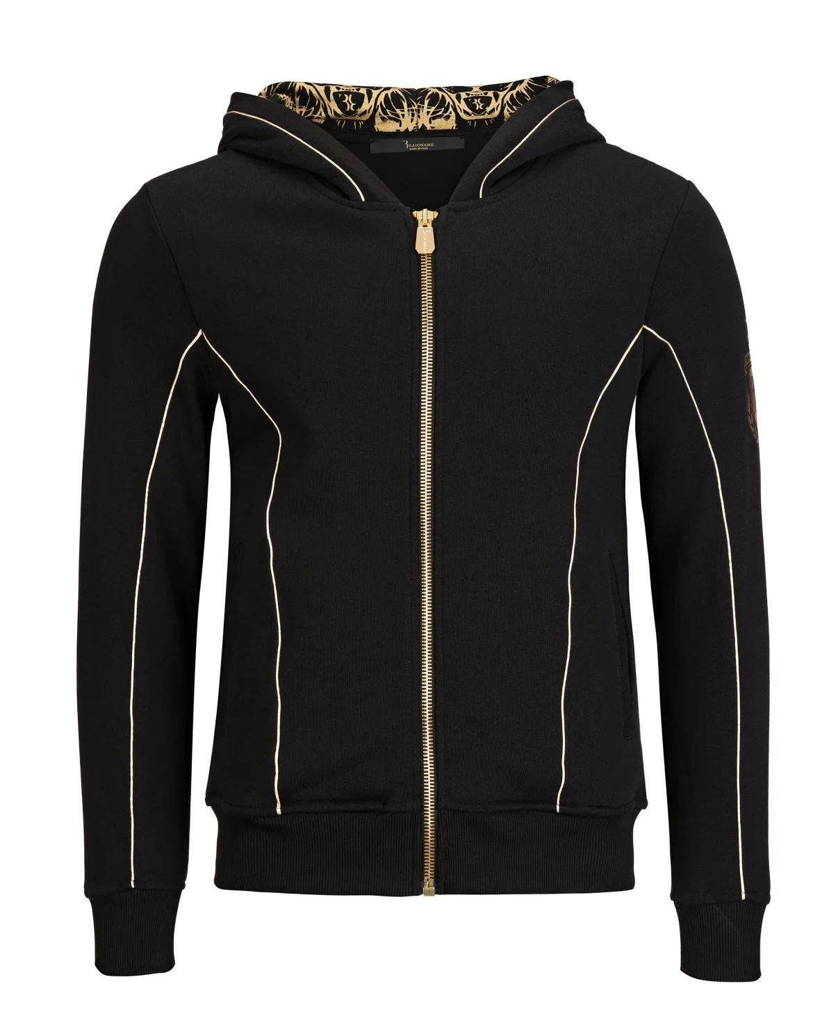 Hoodie Sweatjacket "Stern", цвет: Черный