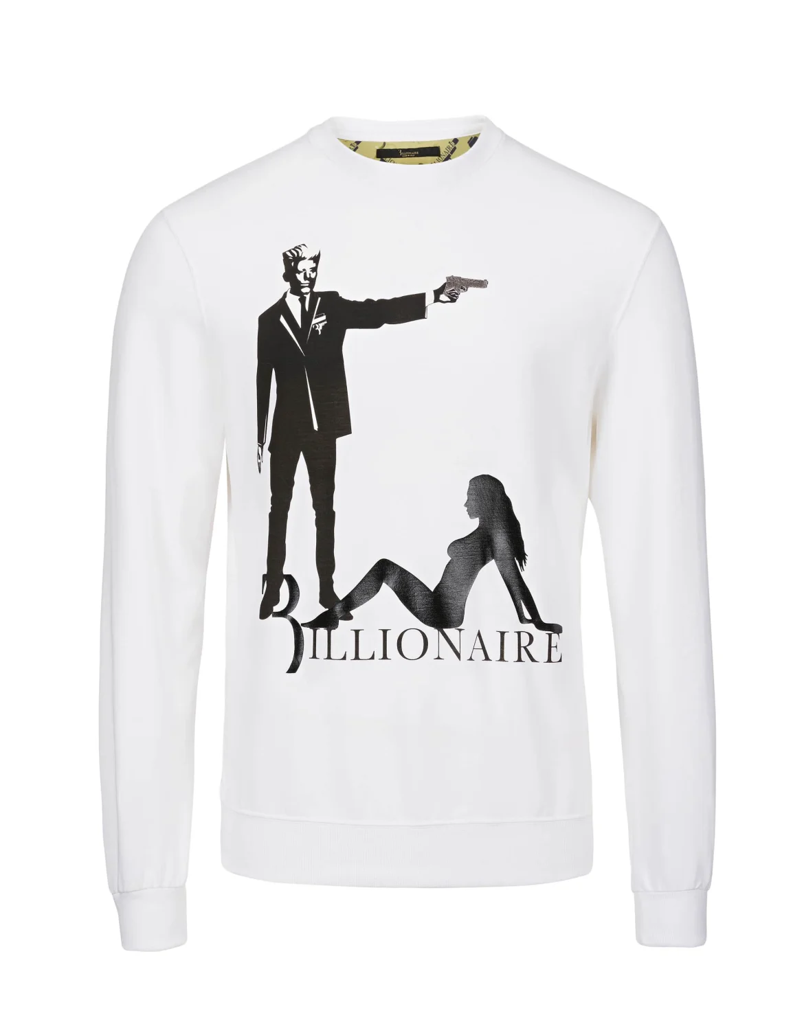 Sweatshirt LS "Desmond", цвет: Белый