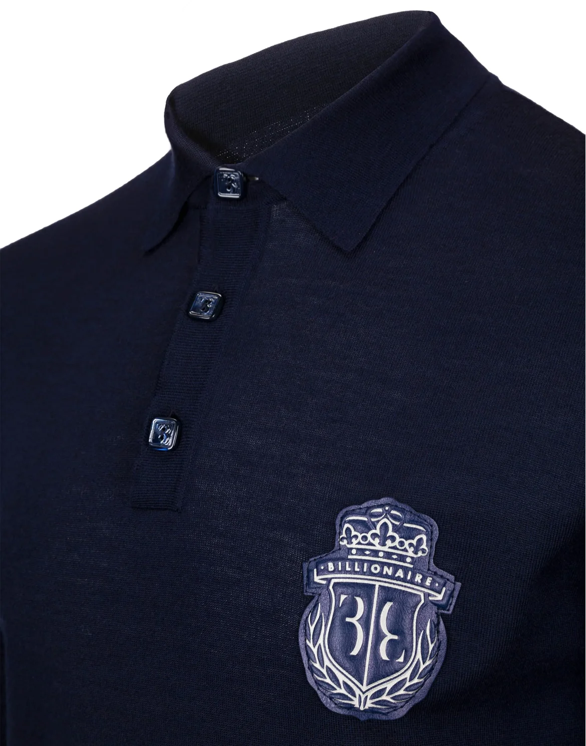 Pullover Polo-Neck LS "Booker", цвет: Синий