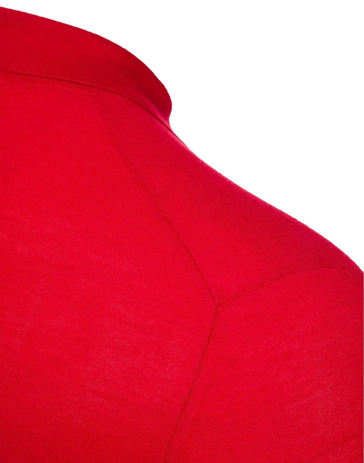 Pullover Polo-Neck SS "Caesar", цвет: Красный