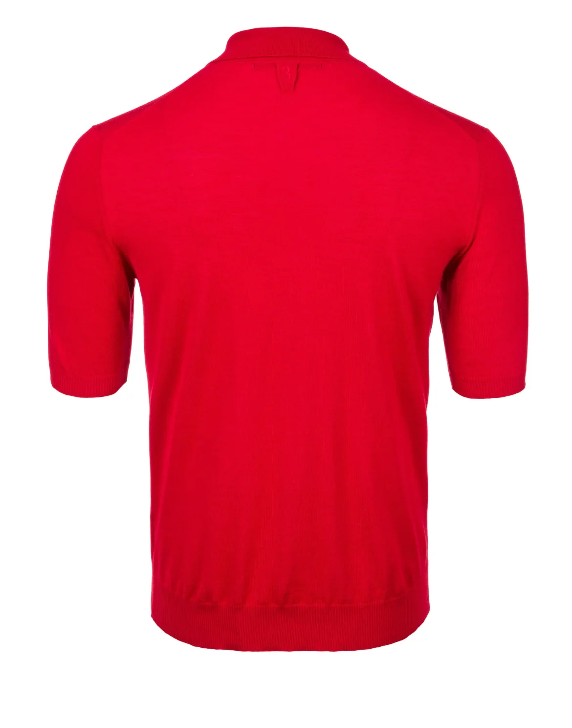 Pullover Polo-Neck SS "Caesar", цвет: Красный