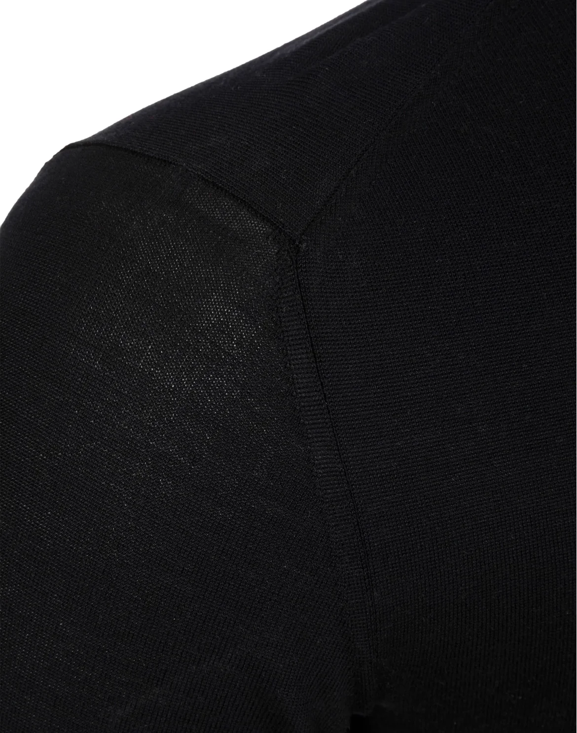 Pullover Polo-Neck SS "Chad", цвет: Черный