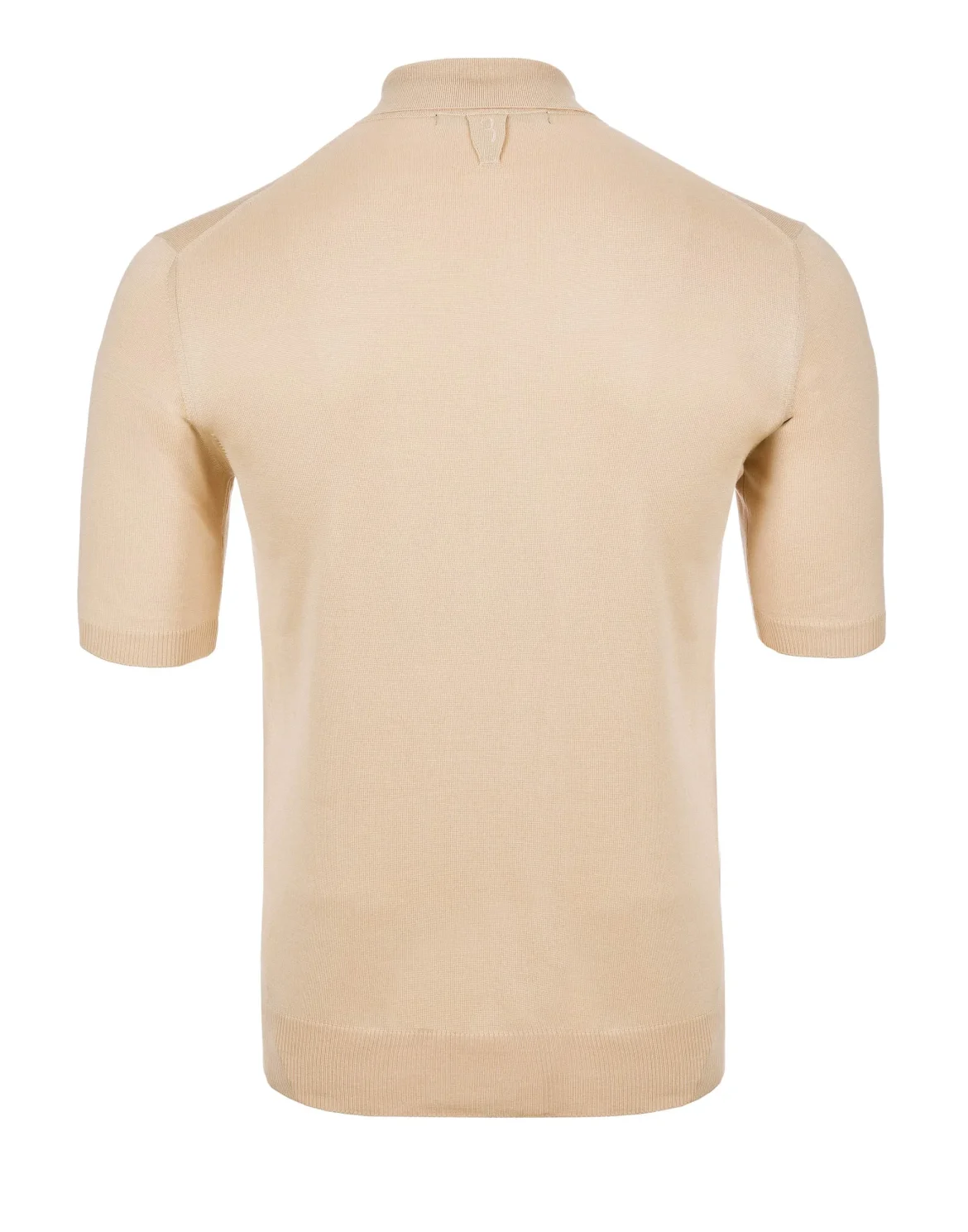 Pullover Polo-Neck SS "Chad", цвет: Бежевый