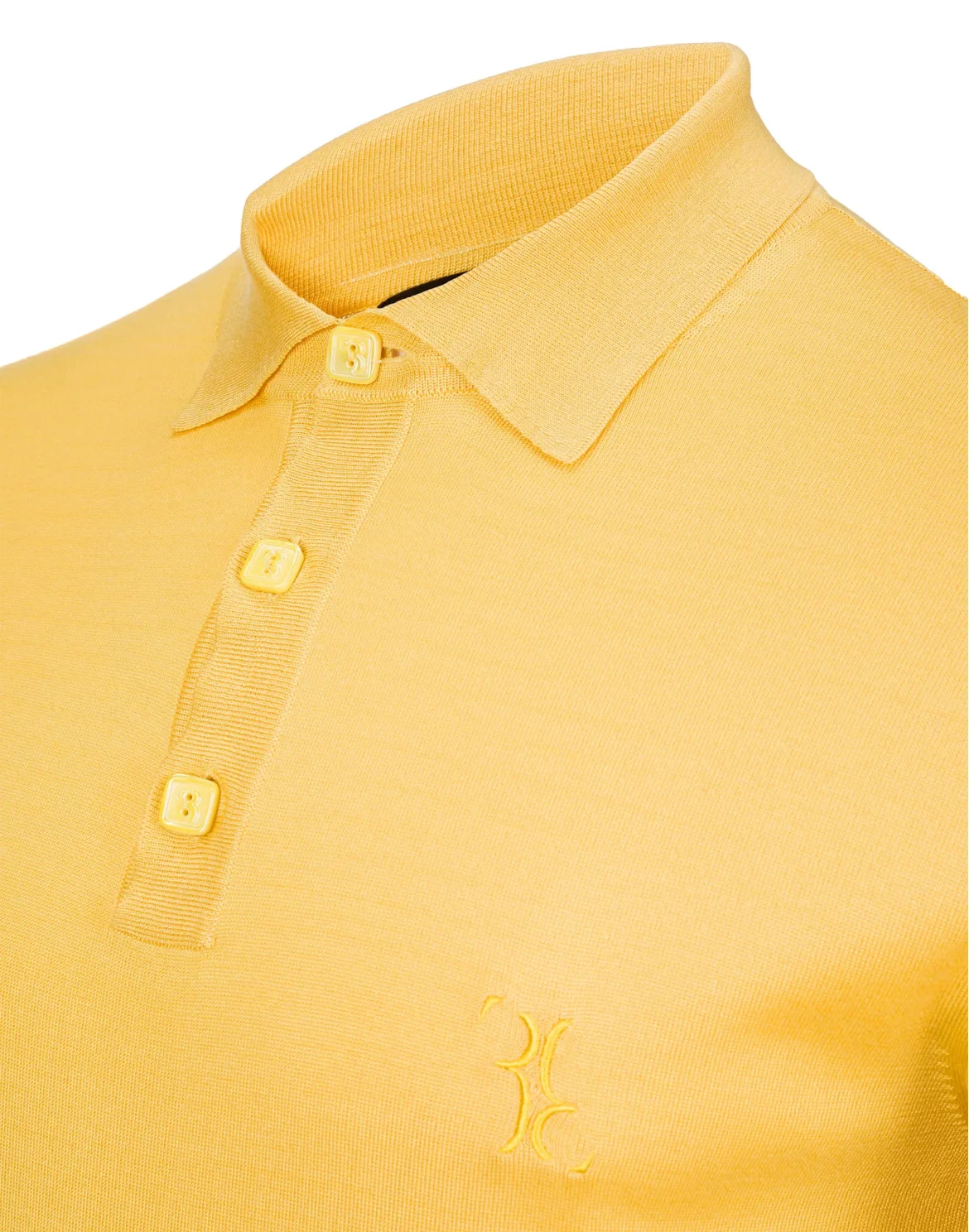 Pullover Polo-Neck SS "Chad", цвет: Желтый