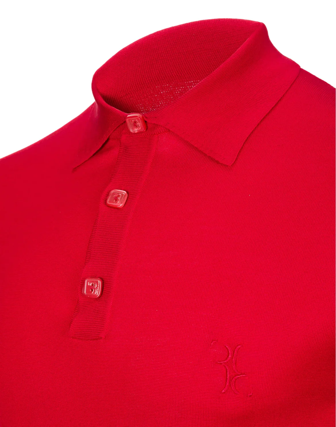 Pullover Polo-Neck SS "Chad", цвет: Красный