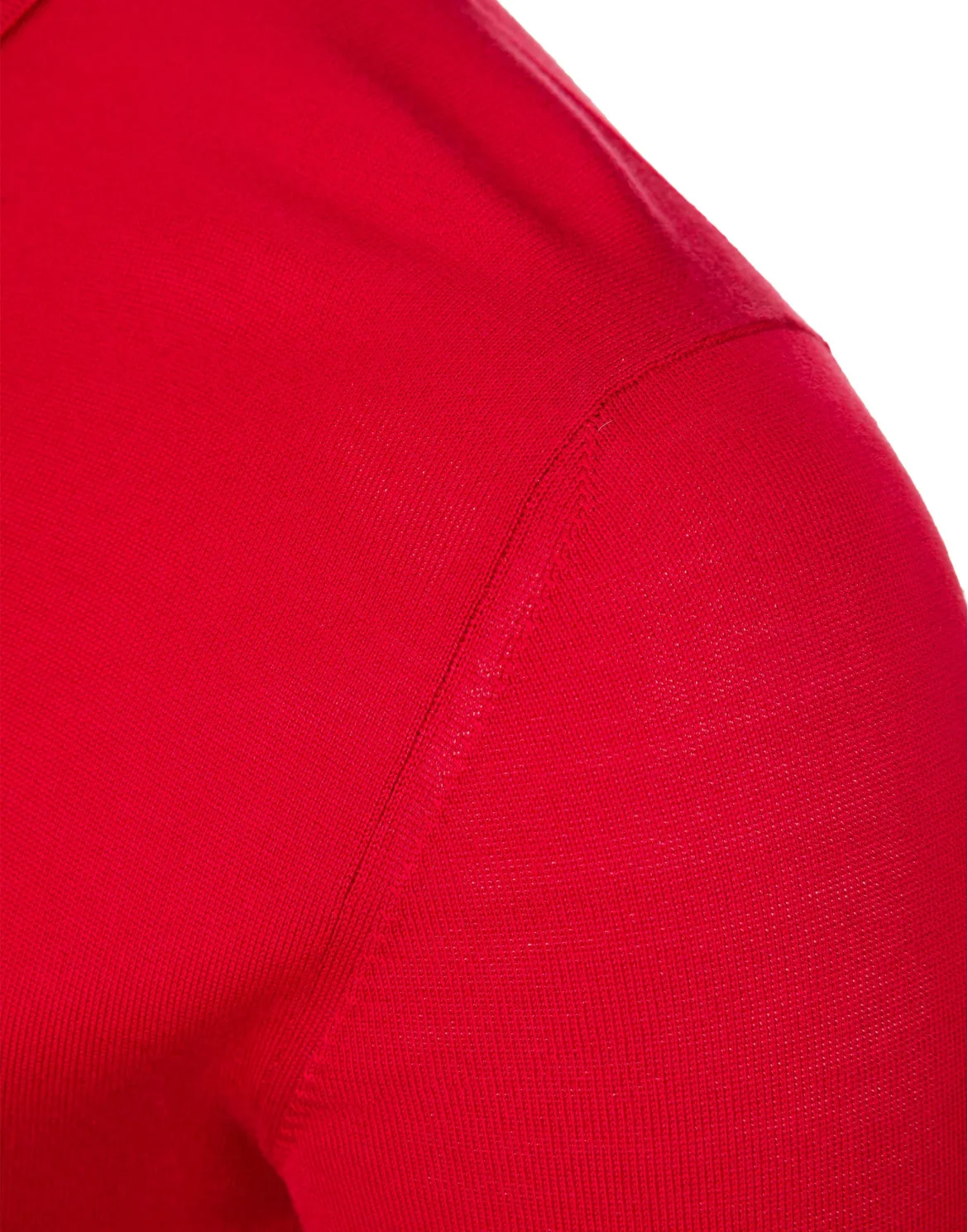 Pullover Polo-Neck SS "Chad", цвет: Красный