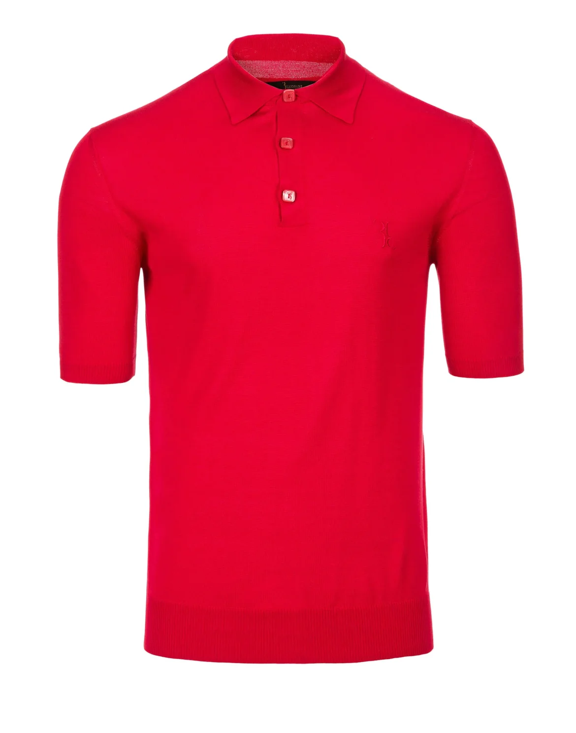 Pullover Polo-Neck SS "Chad", цвет: Красный