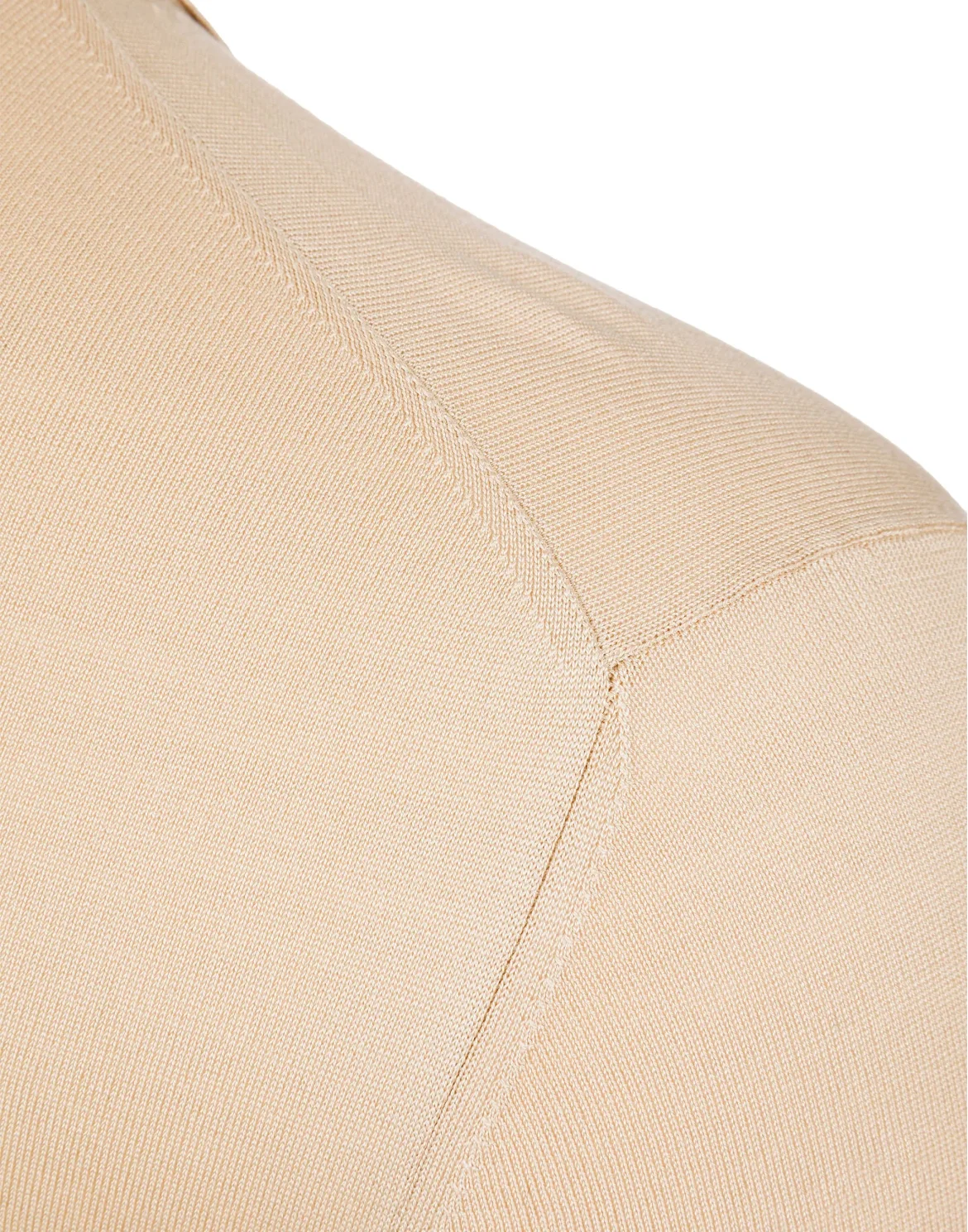 Pullover Polo-Neck SS "Charles", цвет: Бежевый