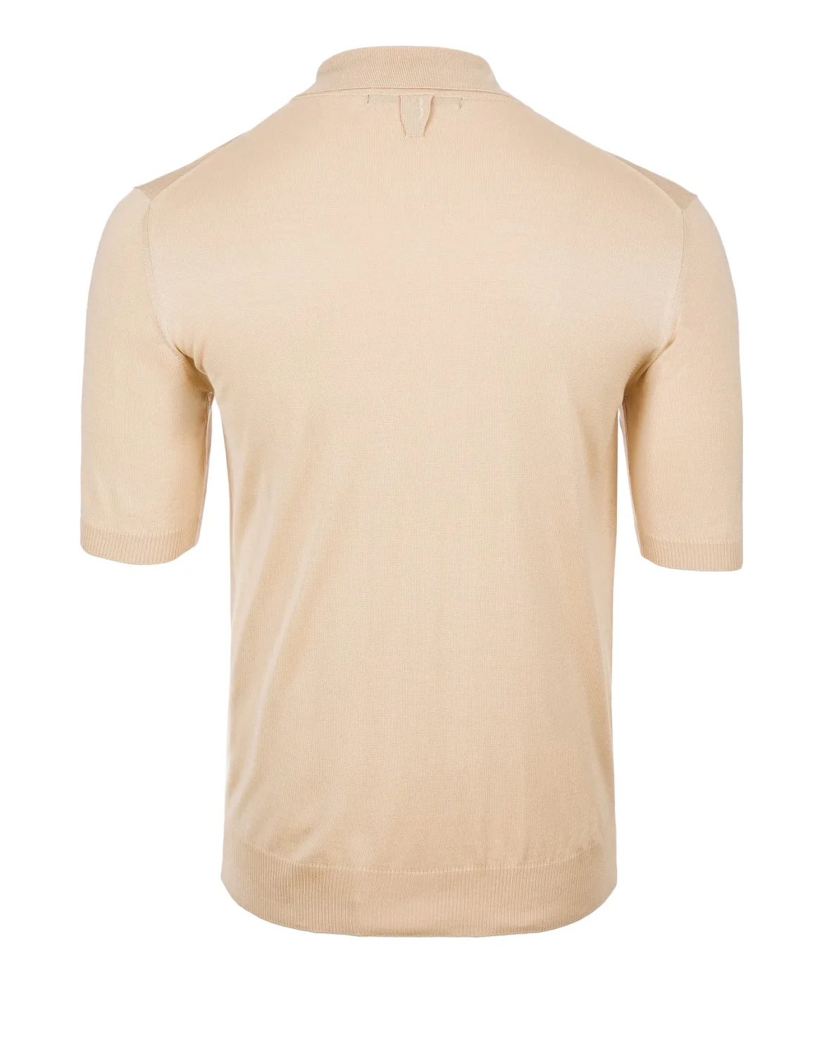 Pullover Polo-Neck SS "Charles", цвет: Бежевый