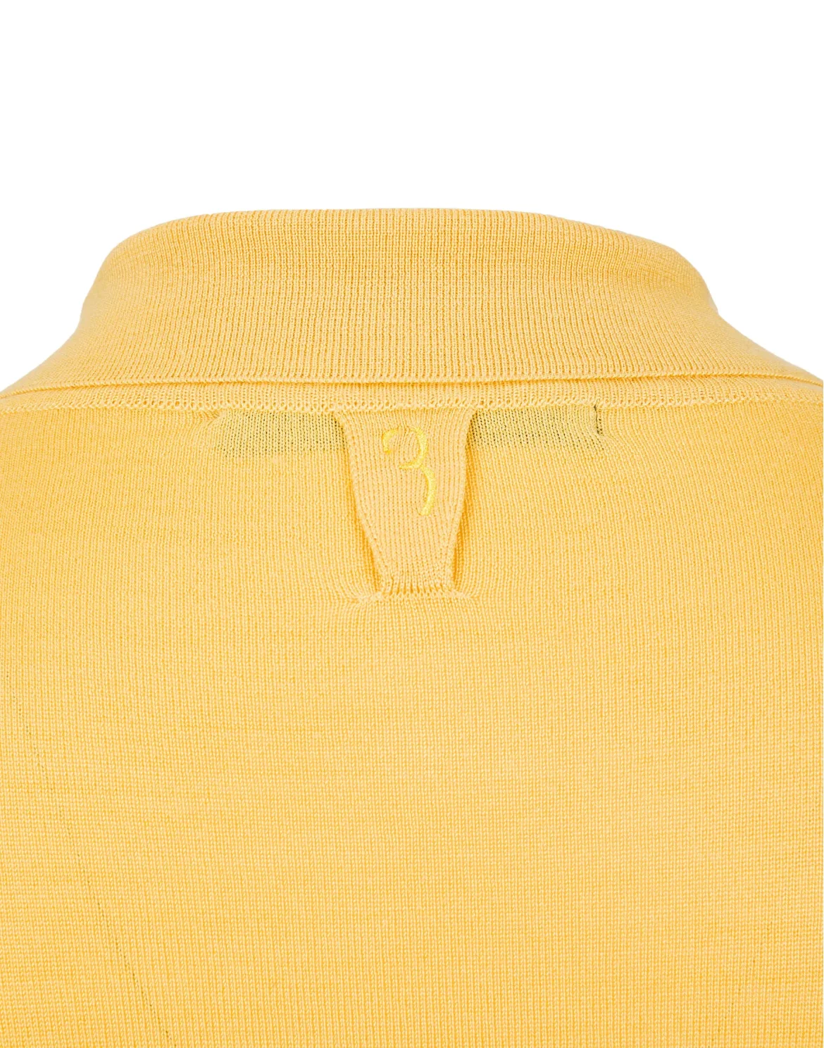 Pullover Polo-Neck SS "Charles", цвет: Желтый