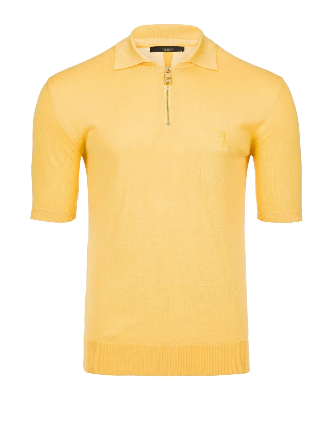 Pullover Polo-Neck SS "Charles", цвет: Желтый