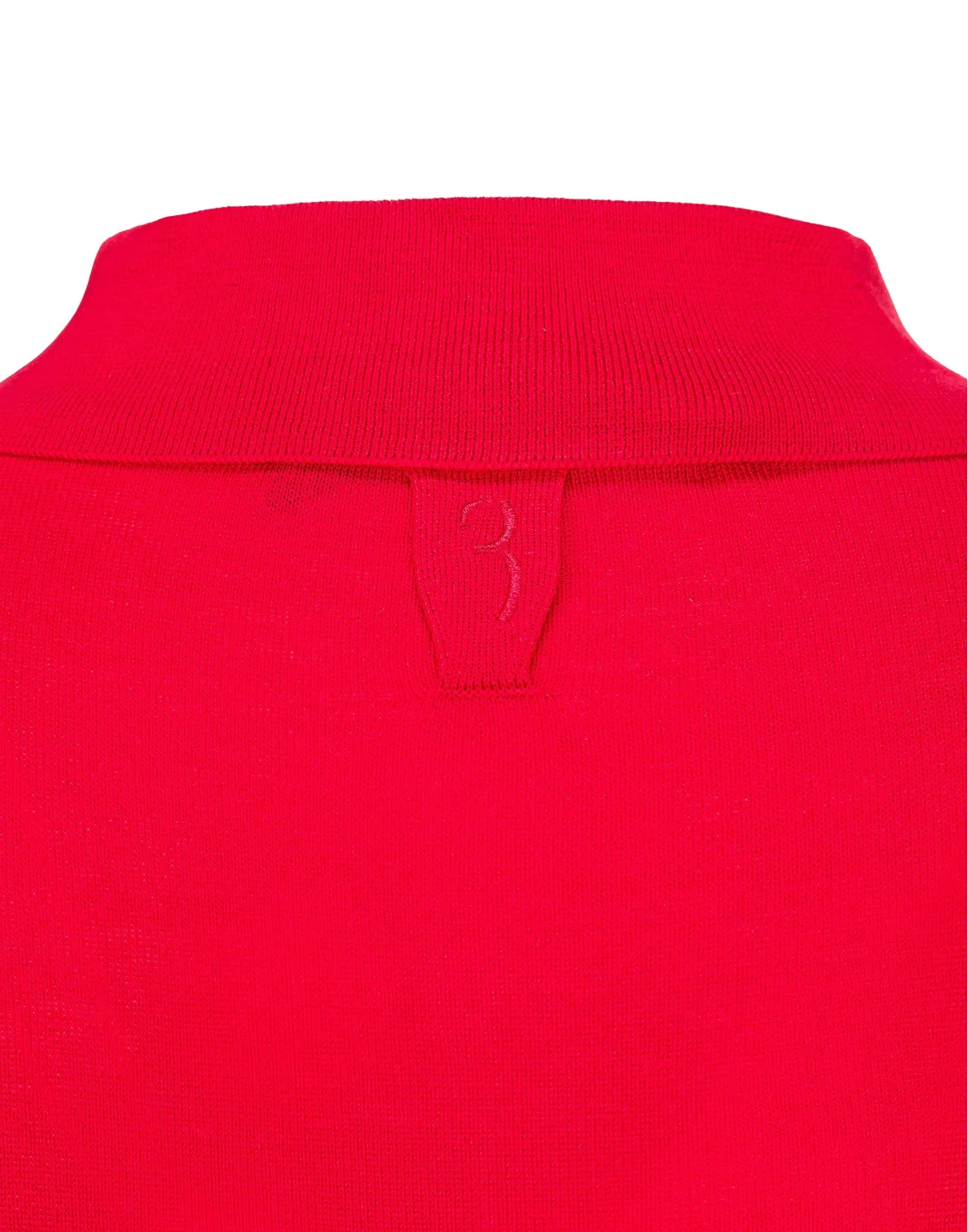 Pullover Polo-Neck SS "Charles", цвет: Красный