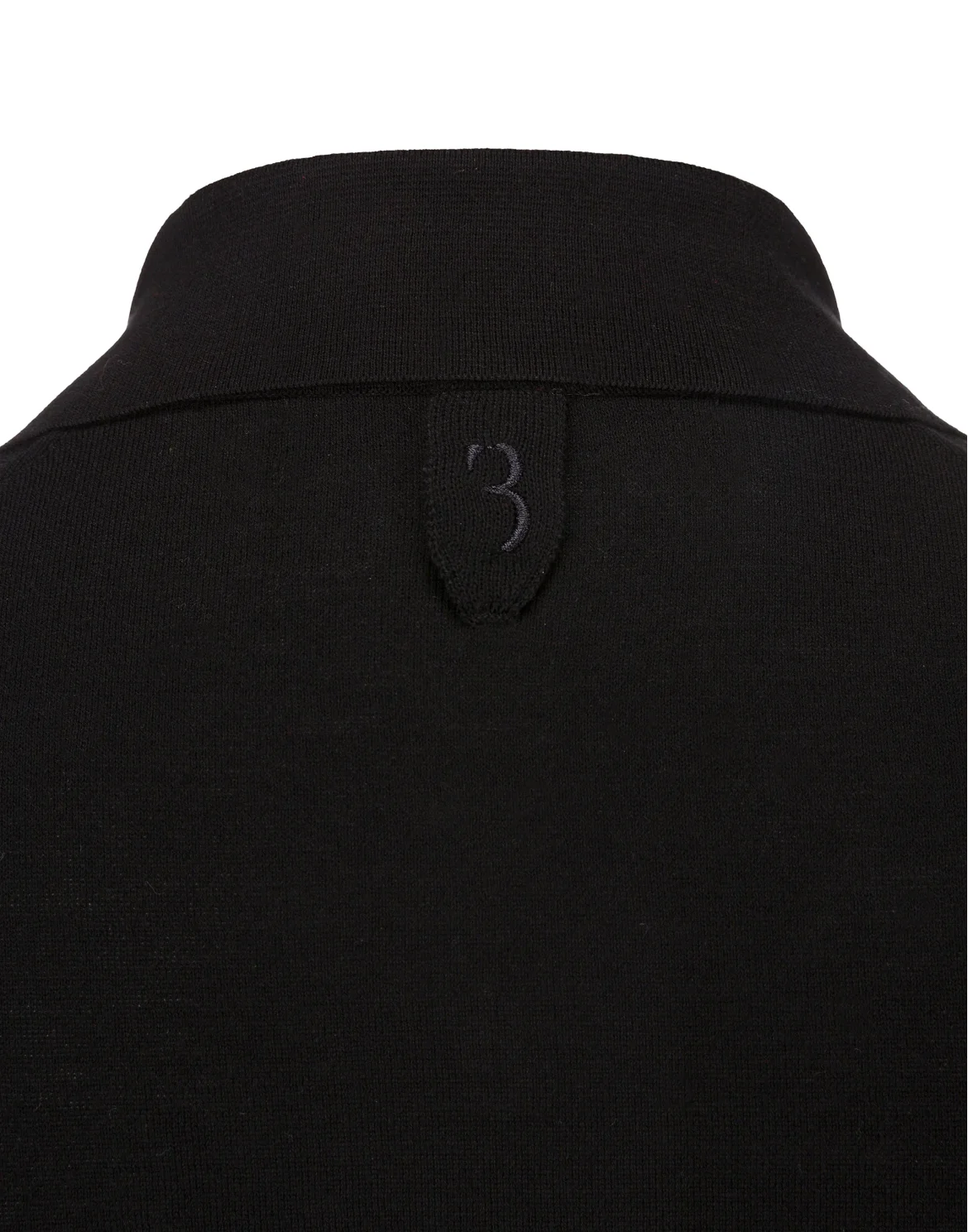 Pullover Polo-Neck SS "Wil", цвет: Черный