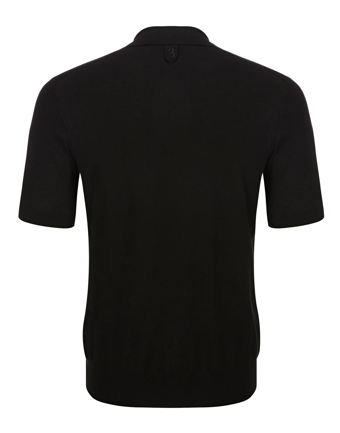 Pullover Polo-Neck SS "Wil", цвет: Черный