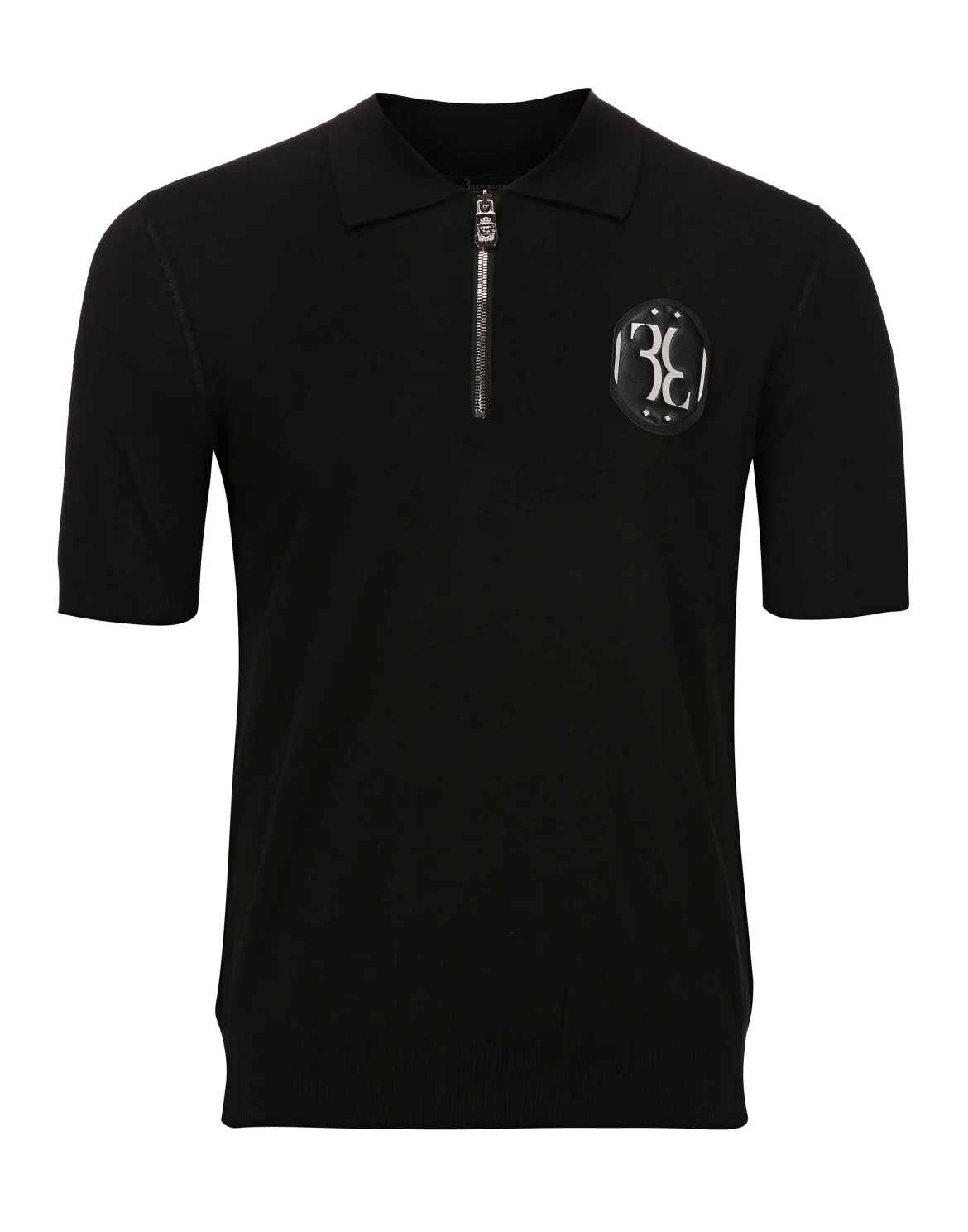 Pullover Polo-Neck SS "Wil", цвет: Черный
