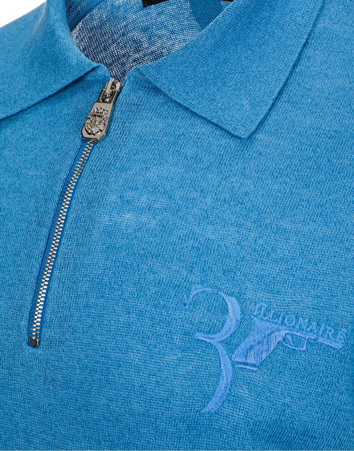 Pullover Polo-Neck SS "Wallace", цвет: Синий
