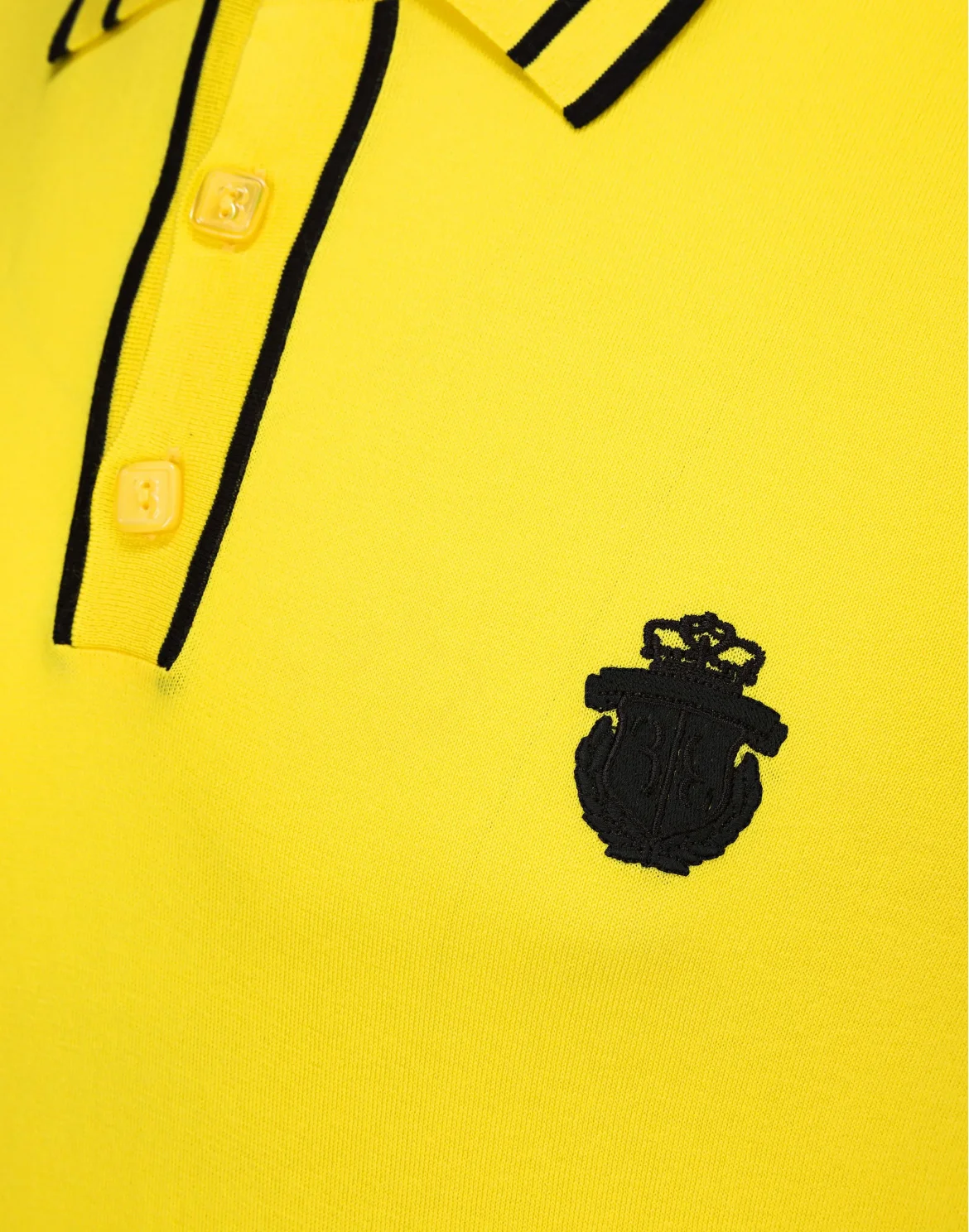Pullover Polo-Neck LS "Vilmar", цвет: Желтый
