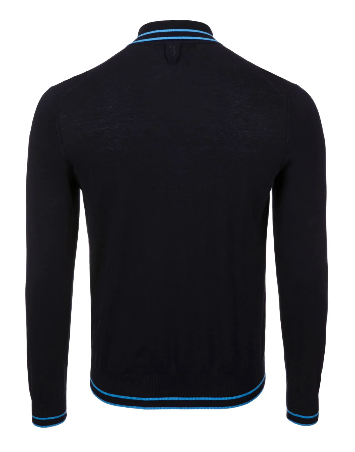 Pullover Polo-Neck LS "Vilmar", цвет: Синий