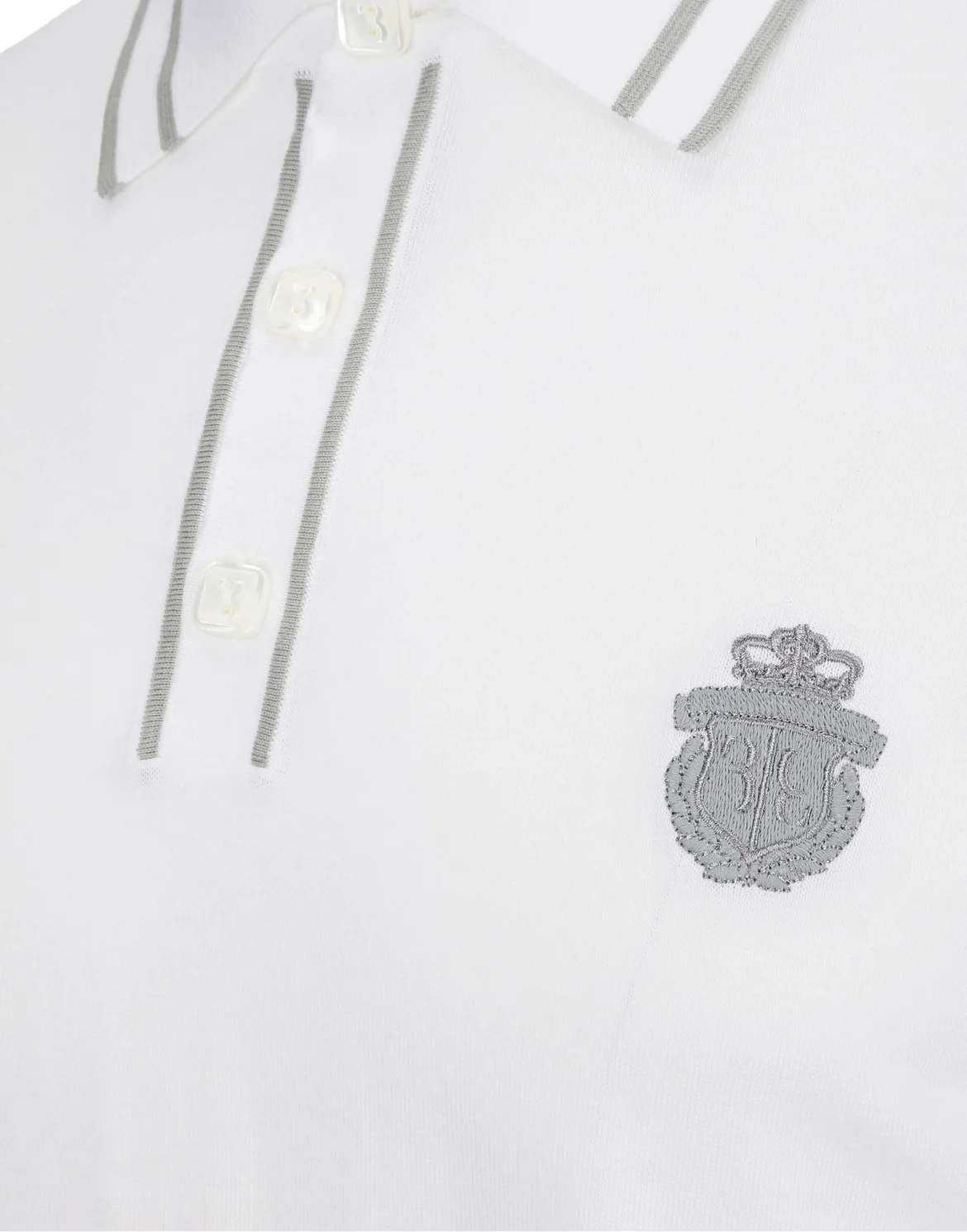Pullover Polo-Neck SS "Ulrich", цвет: Белый