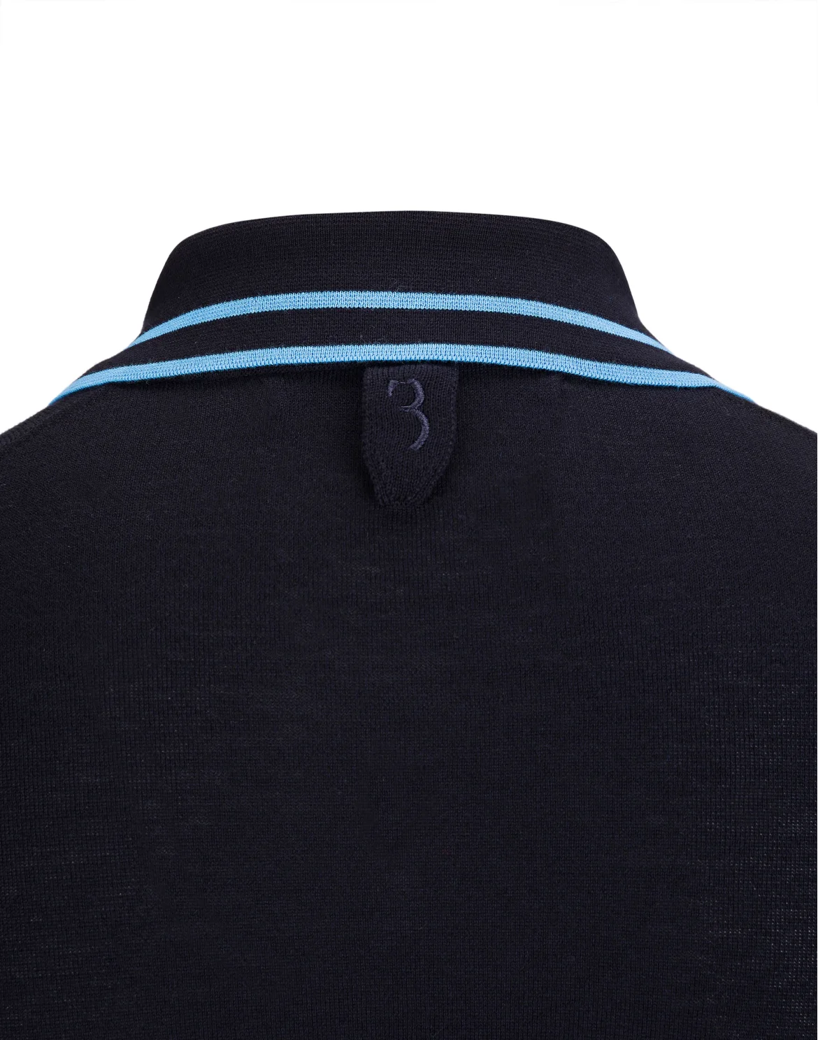 Pullover Polo-Neck LS "Twan", цвет: Синий