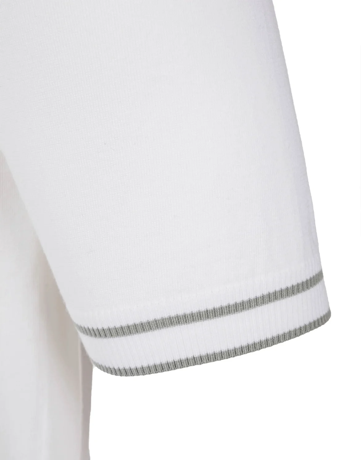 Pullover Polo-Neck SS "Trevor", цвет: Белый