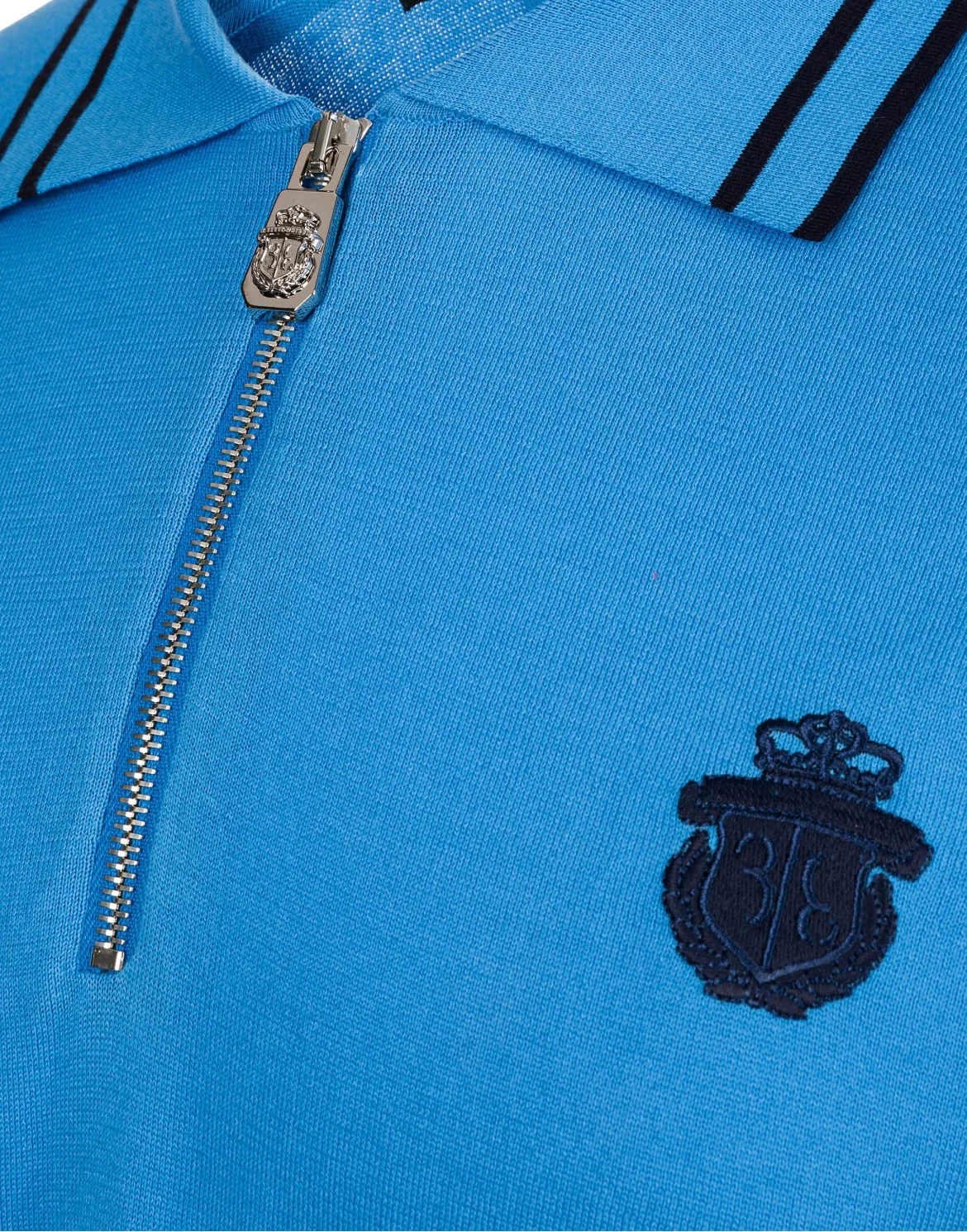 Pullover Polo-Neck SS "Trevor", цвет: Синий