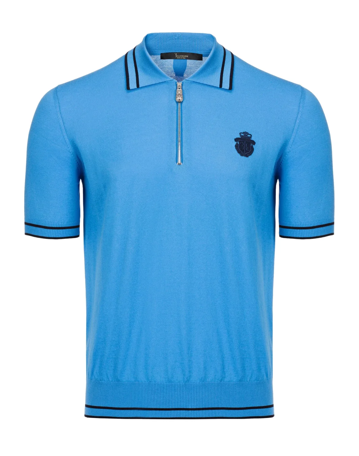 Pullover Polo-Neck SS "Trevor", цвет: Синий