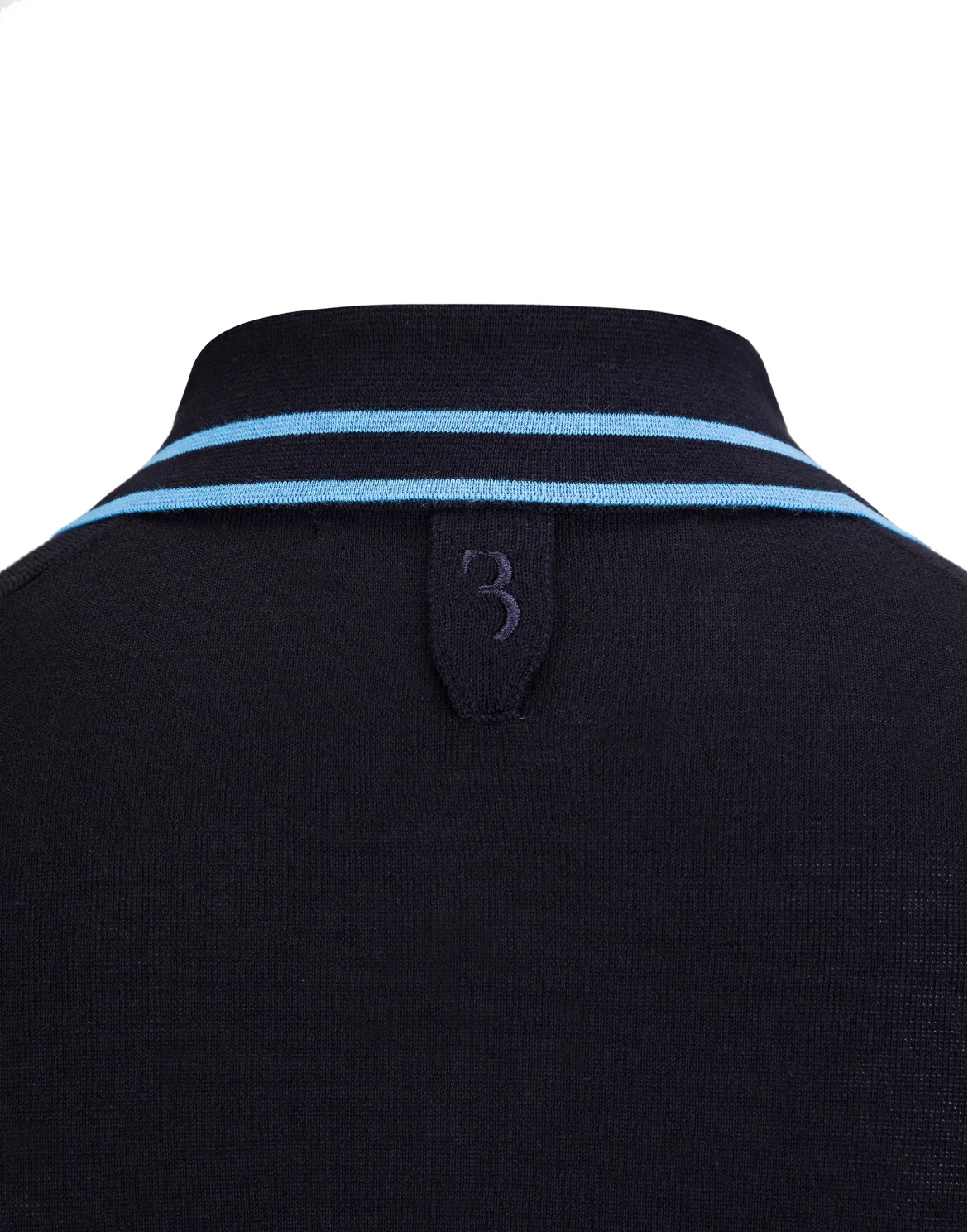 Pullover Polo-Neck SS "Trevor", цвет: Синий