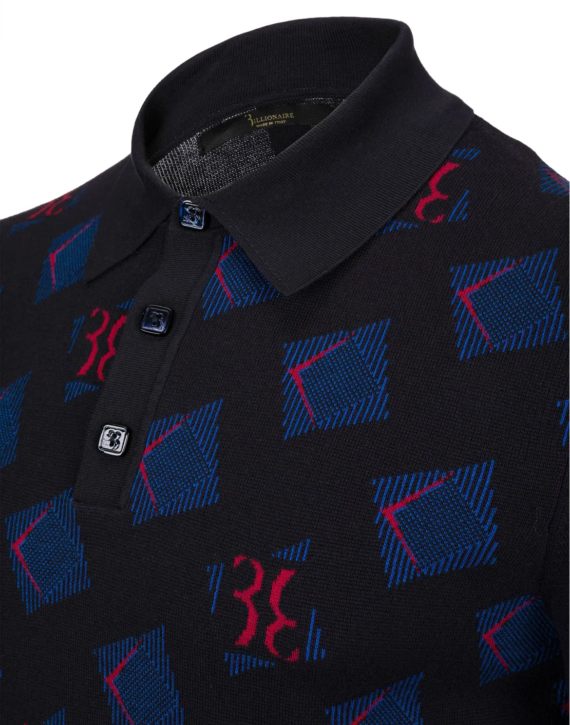 Pullover Polo-Neck SS "Tim", цвет: Синий