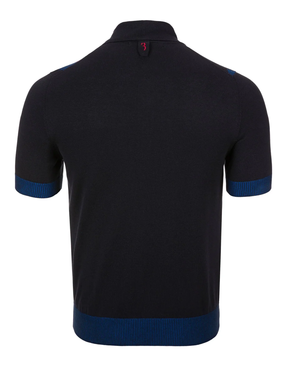 Pullover Polo-Neck SS "Tim", цвет: Синий