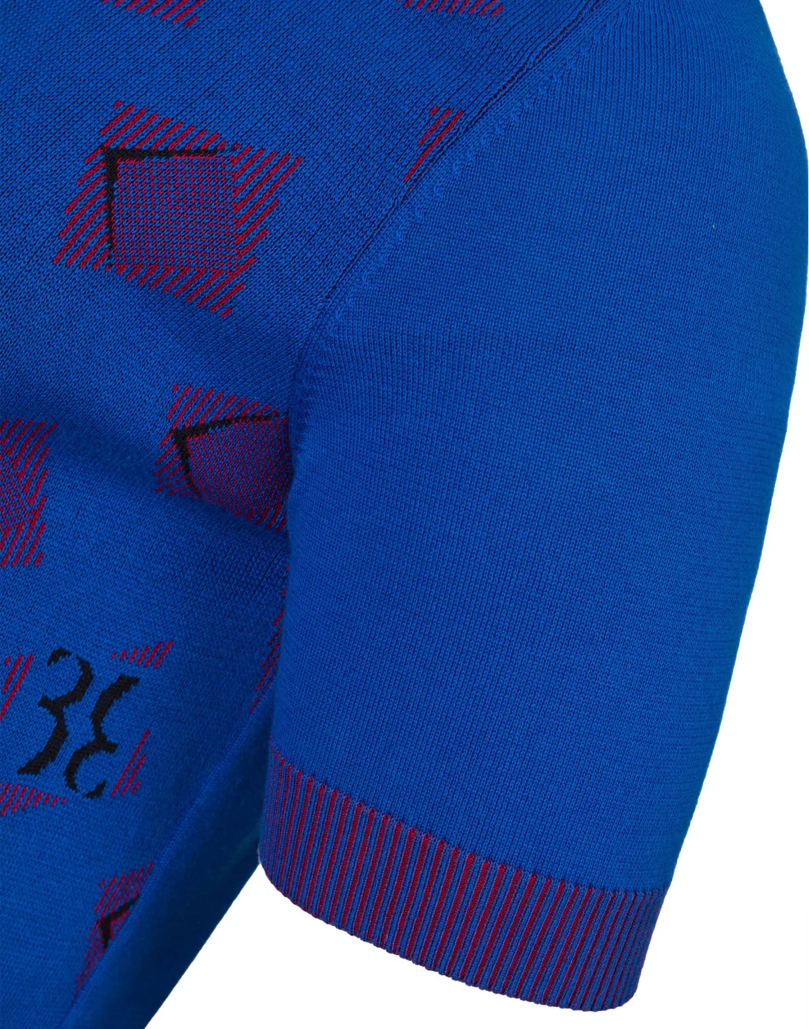 Pullover Polo-Neck SS "Tim", цвет: Синий