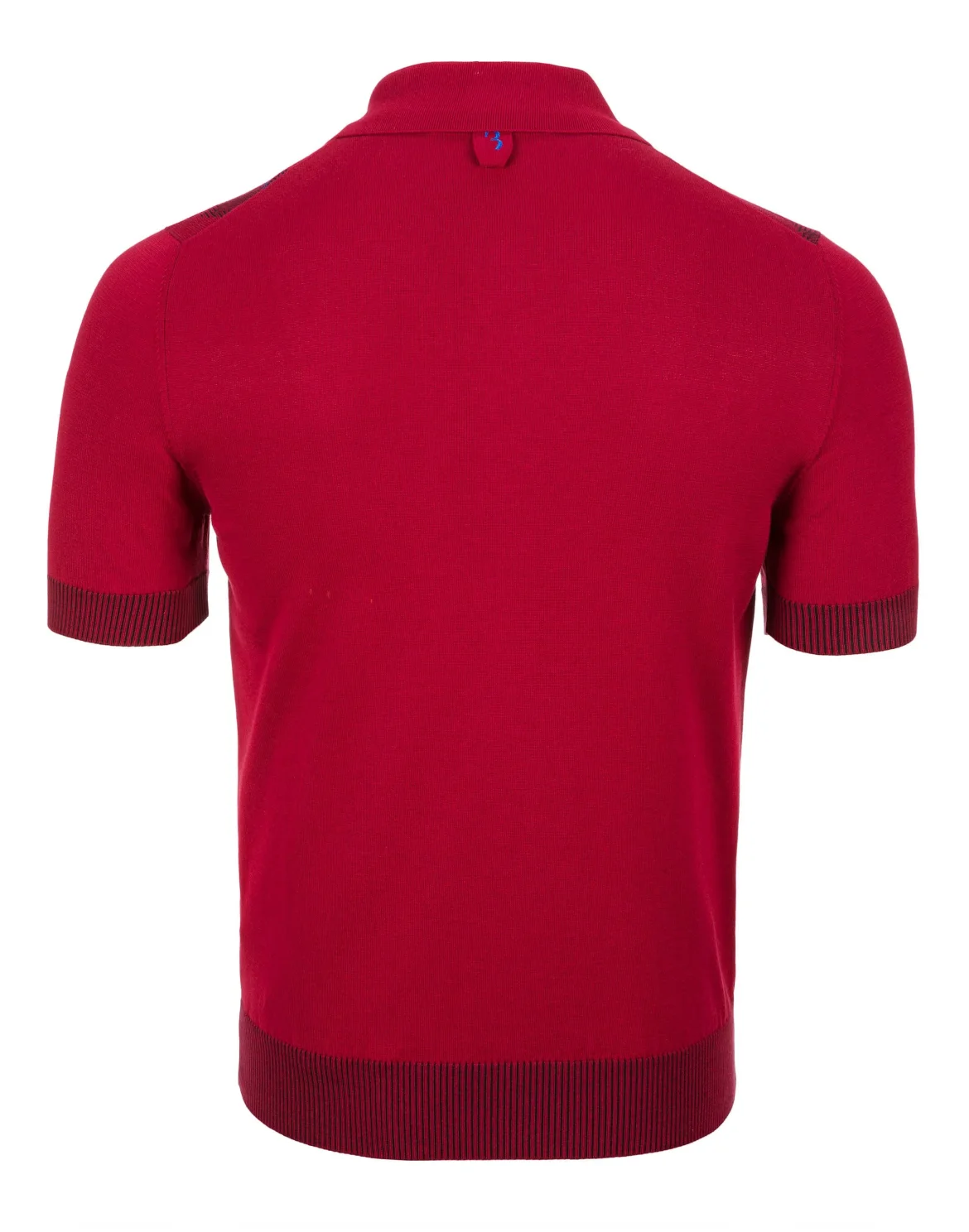 Pullover Polo-Neck SS "Thomas", цвет: Красный