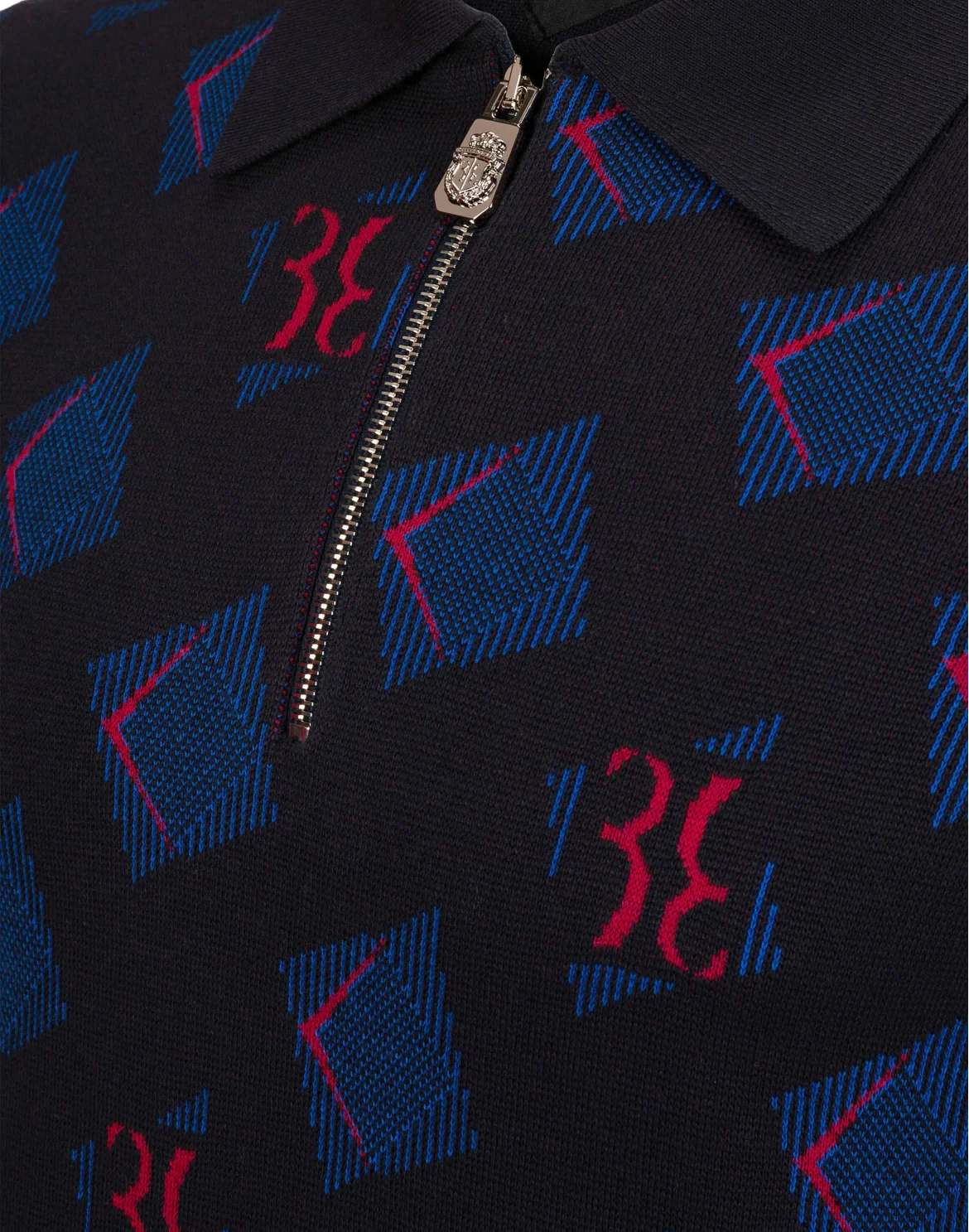 Pullover Polo-Neck SS "Thomas", цвет: Синий