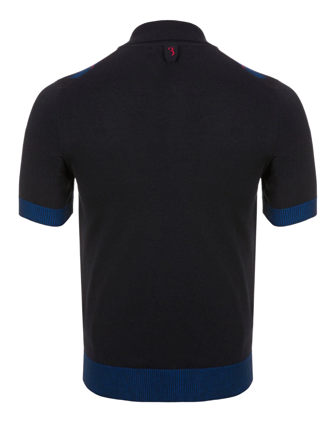 Pullover Polo-Neck SS "Thomas", цвет: Синий