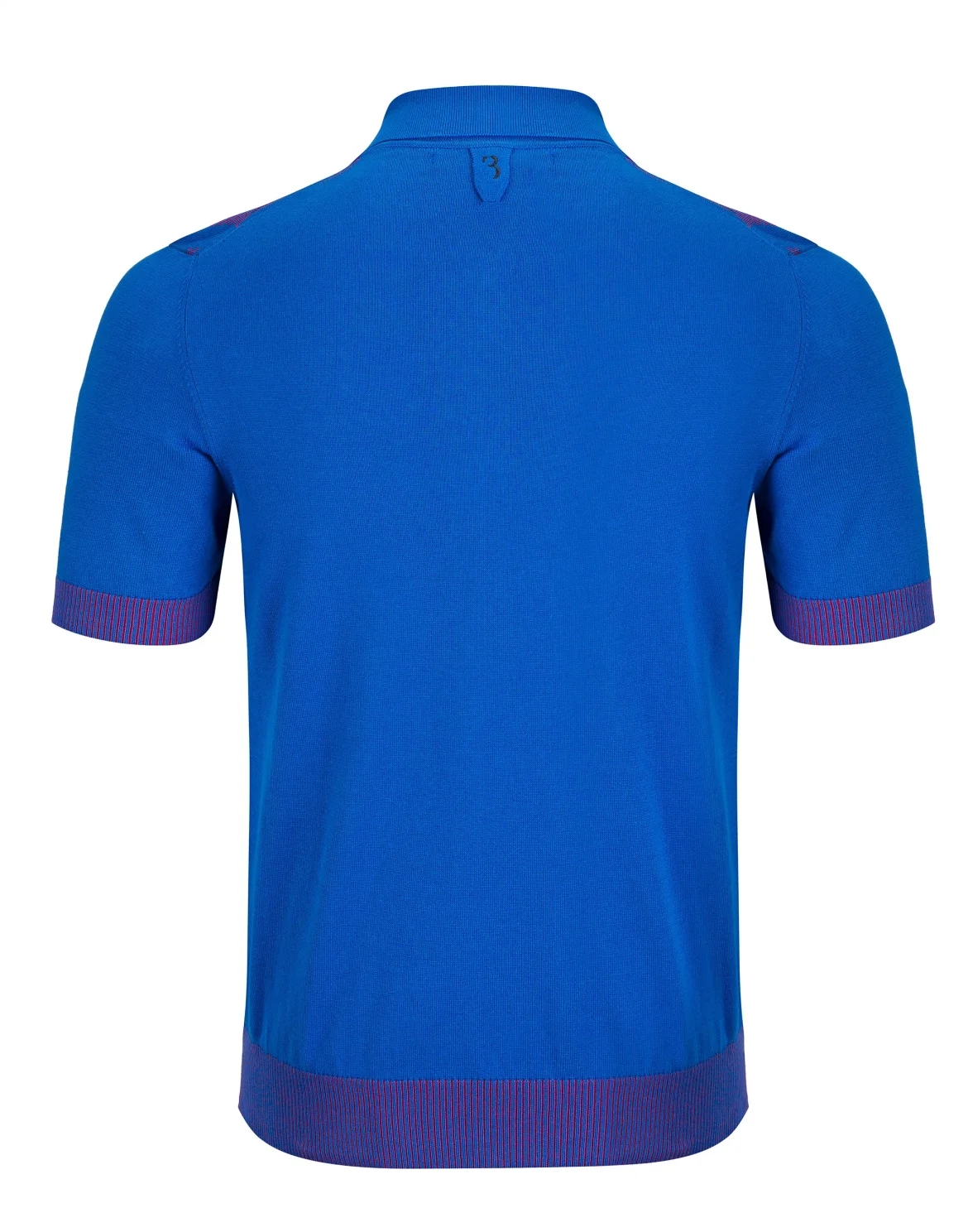 Pullover Polo-Neck SS "Thomas", цвет: Синий