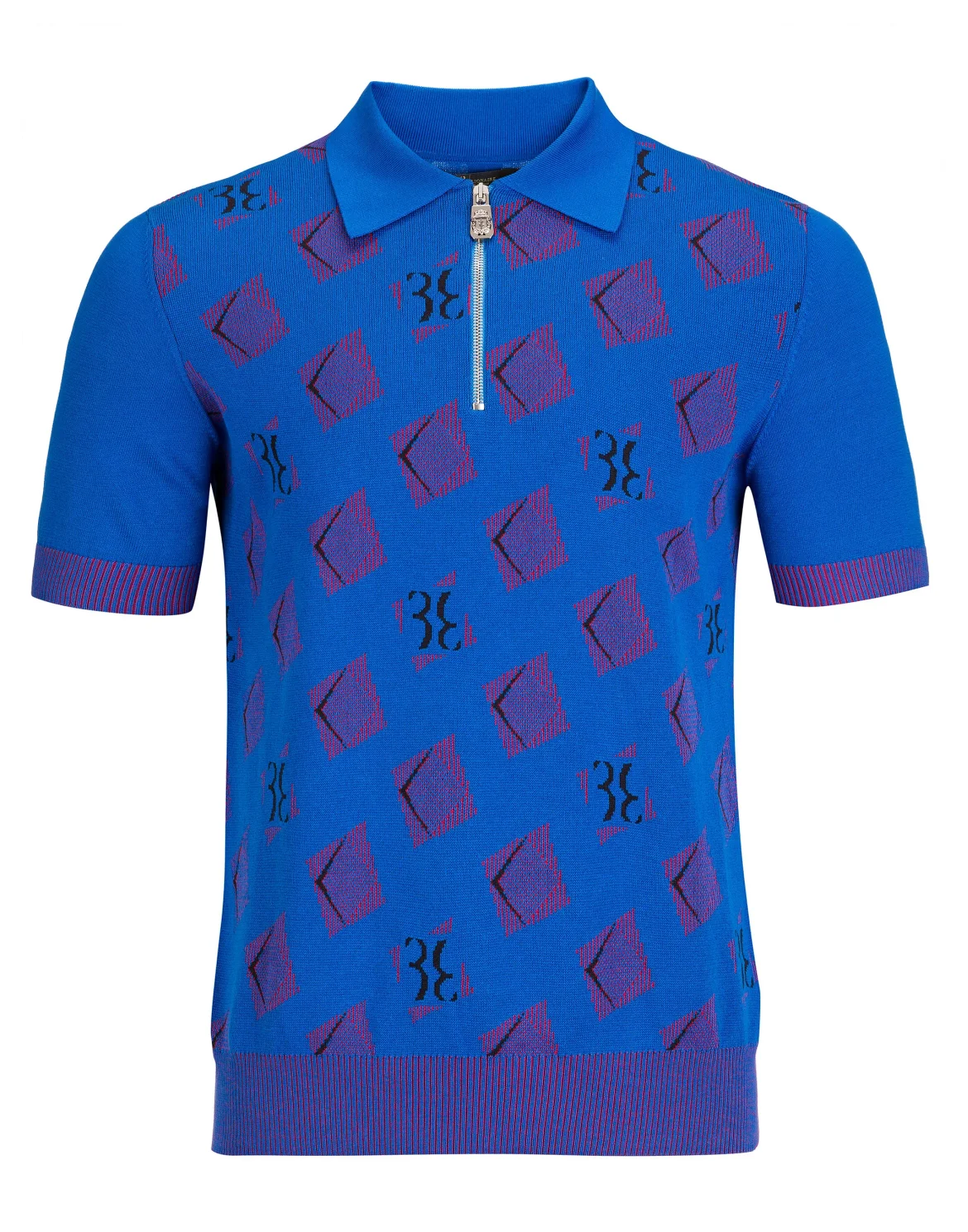 Pullover Polo-Neck SS "Thomas", цвет: Синий