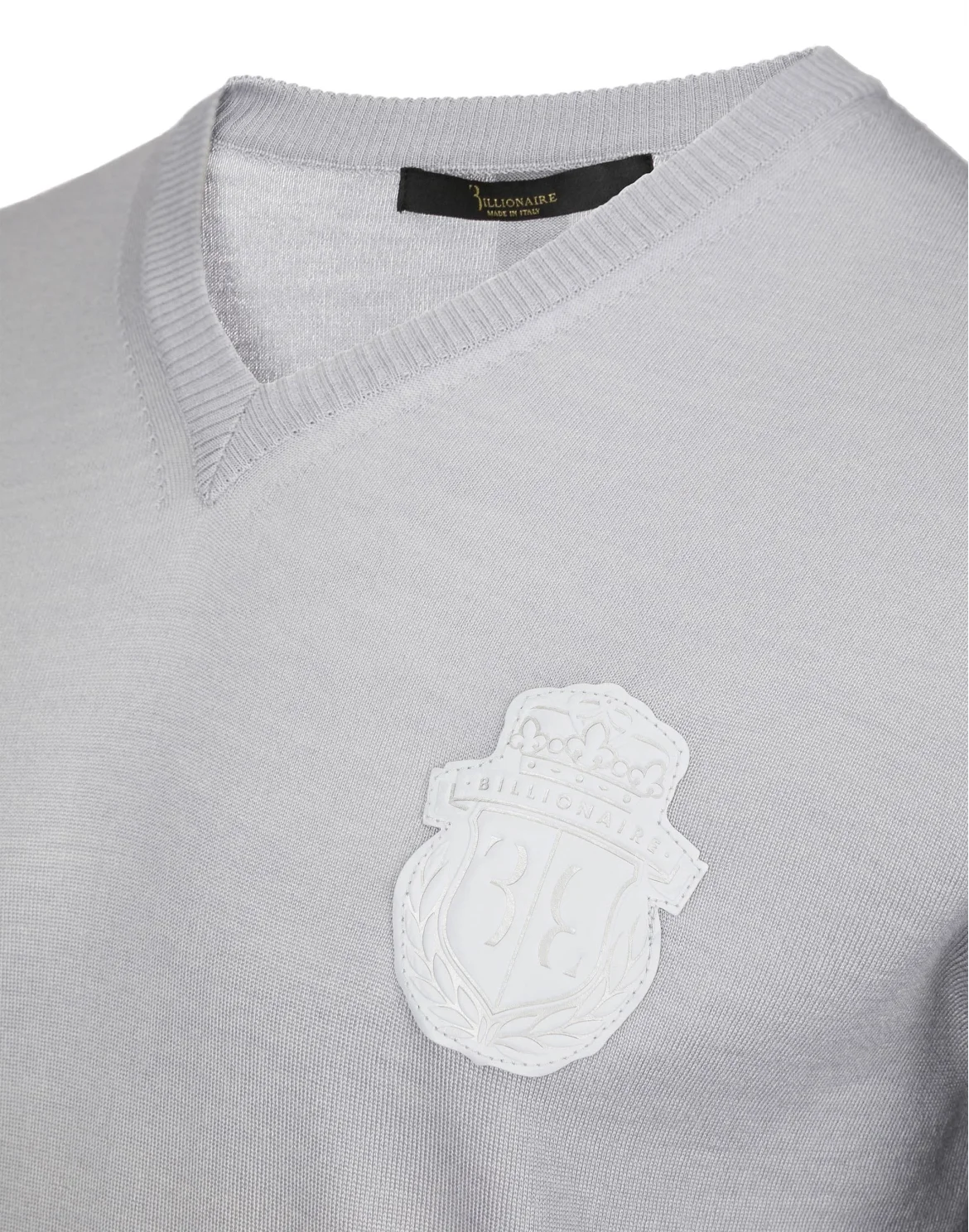 Pullover V-Neck LS "Blake", цвет: Серый