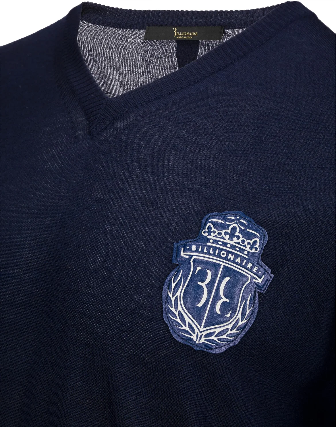 Pullover V-Neck LS "Blake", цвет: Синий