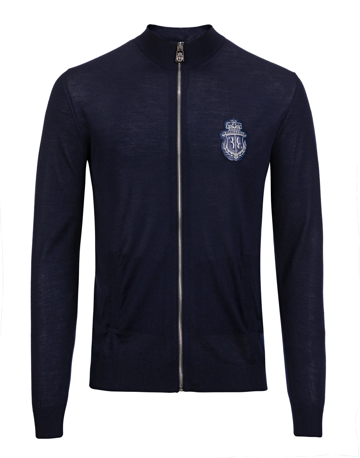 Pullover full zip "Bristol", цвет: Синий