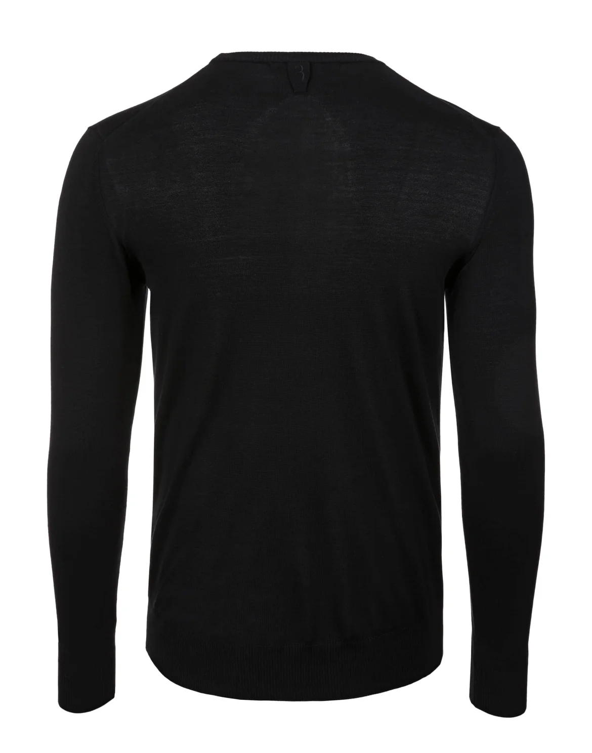 Pullover Round Neck LS "Camden", цвет: Черный