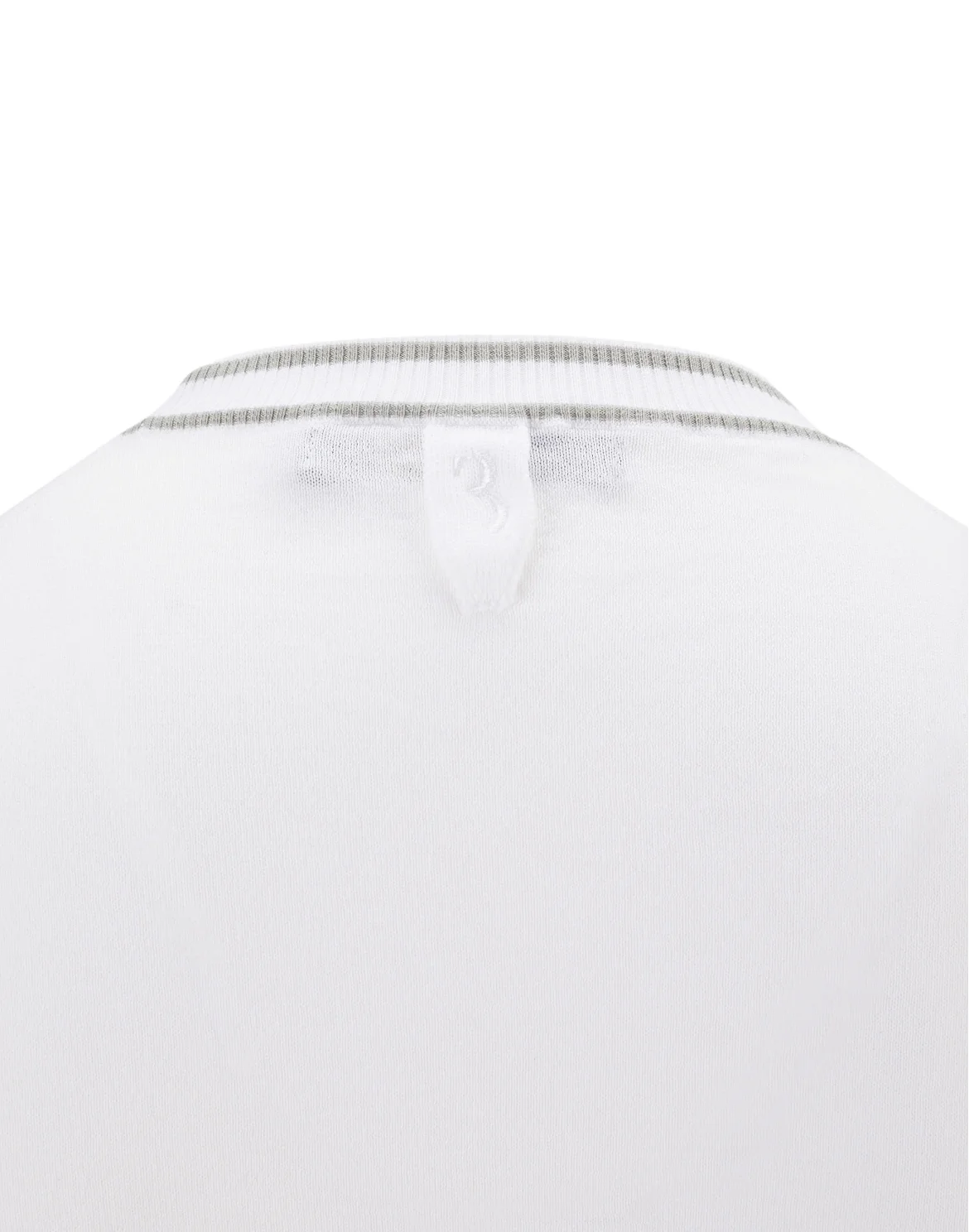 Pullover Round Neck LS "Volmer", цвет: Белый
