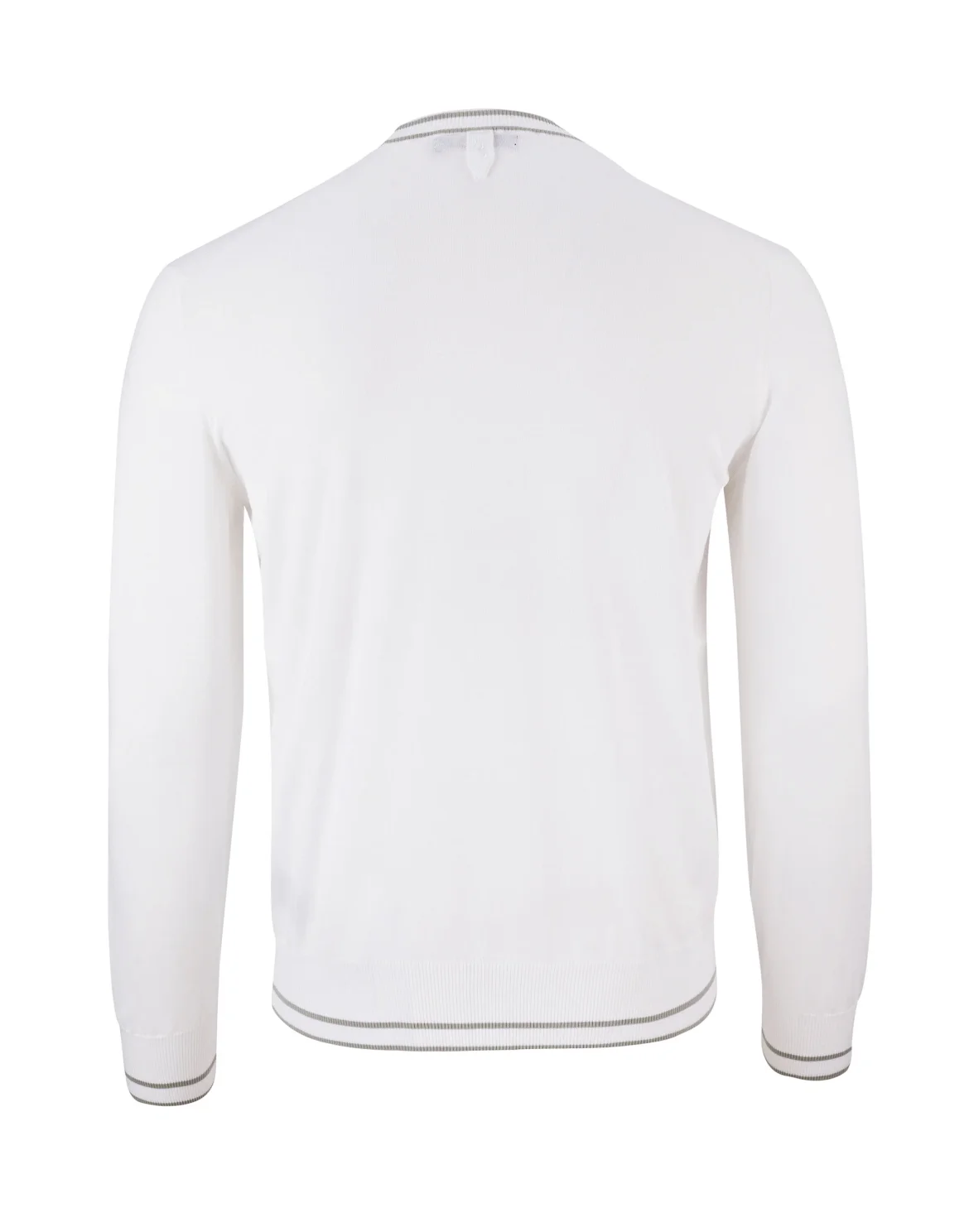 Pullover Round Neck LS "Volmer", цвет: Белый