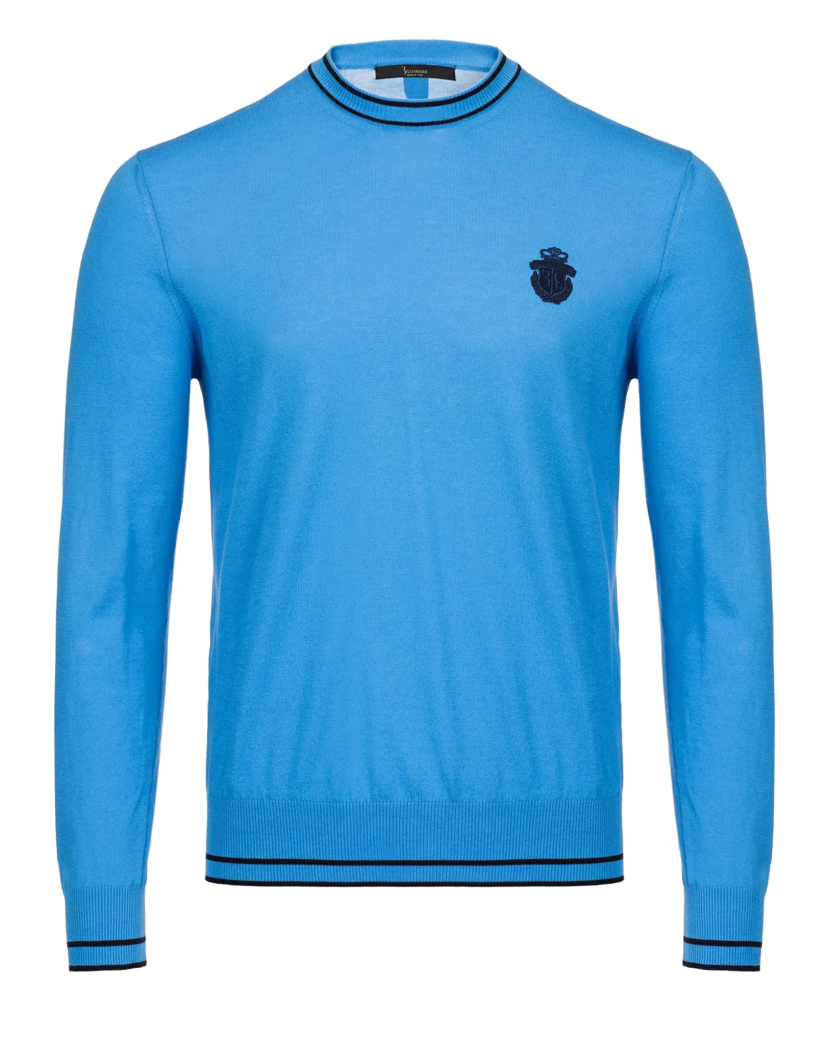 Pullover Round Neck LS "Volmer", цвет: Синий