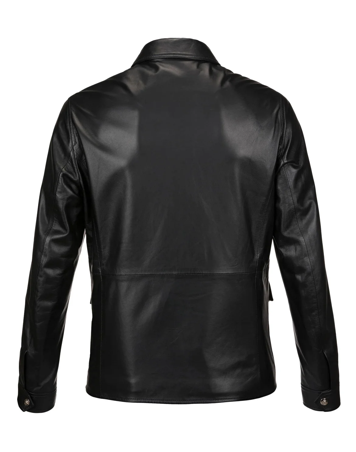 Leather Jacket "Andrew", цвет: Черный