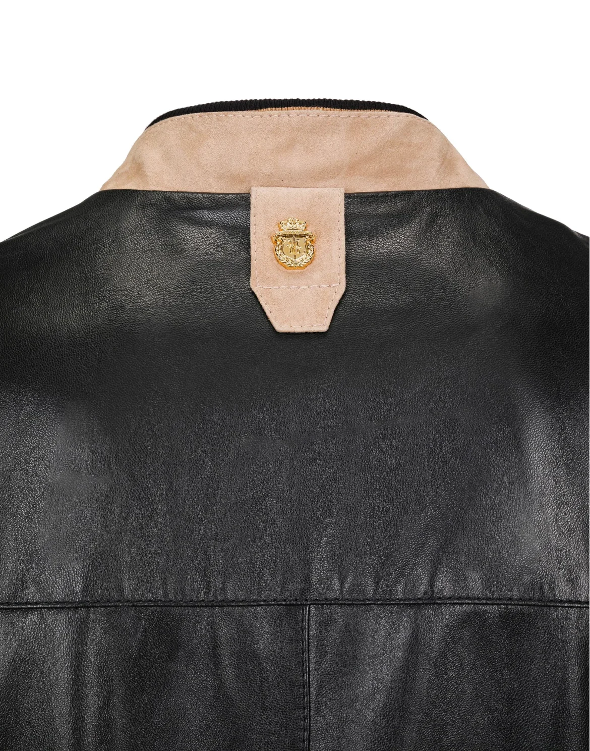 Leather Bomber "Benjamin", цвет: Черный