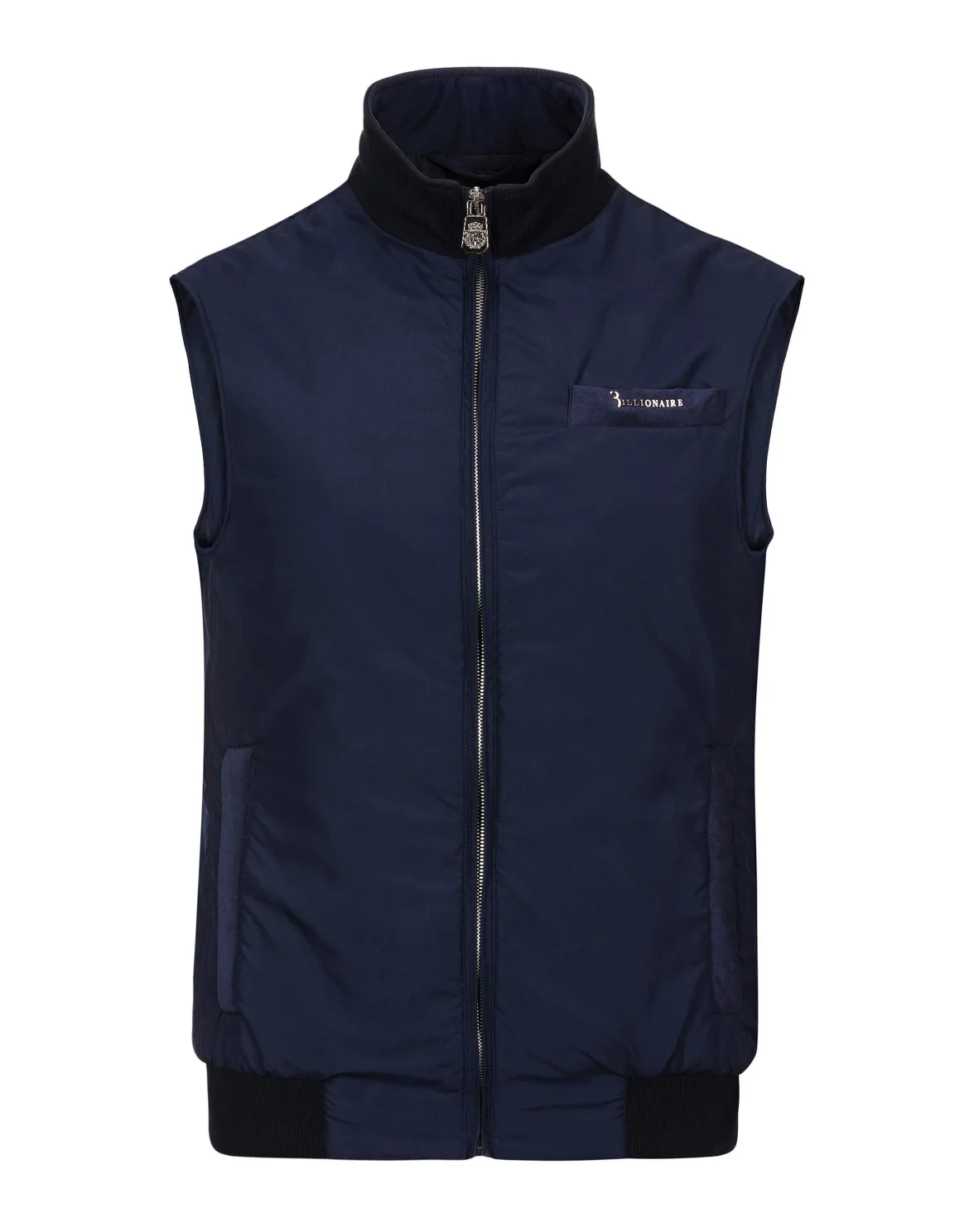 Down Jacket Vest "Belushi", цвет: Синий